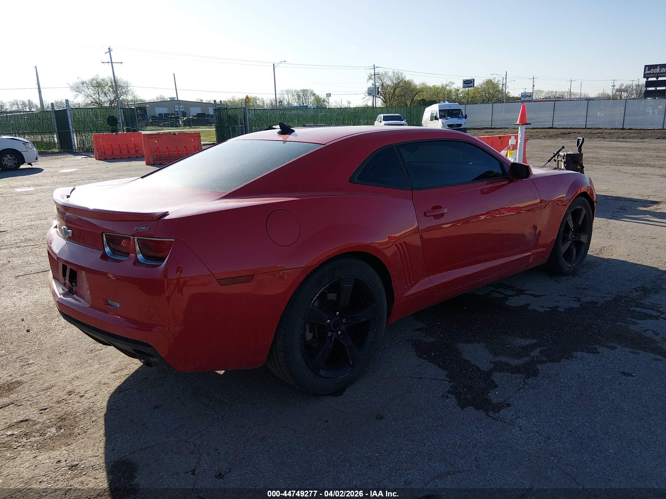 2012 Chevrolet Camaro 1lt Красный vin: 2G1FB1E31C9196675