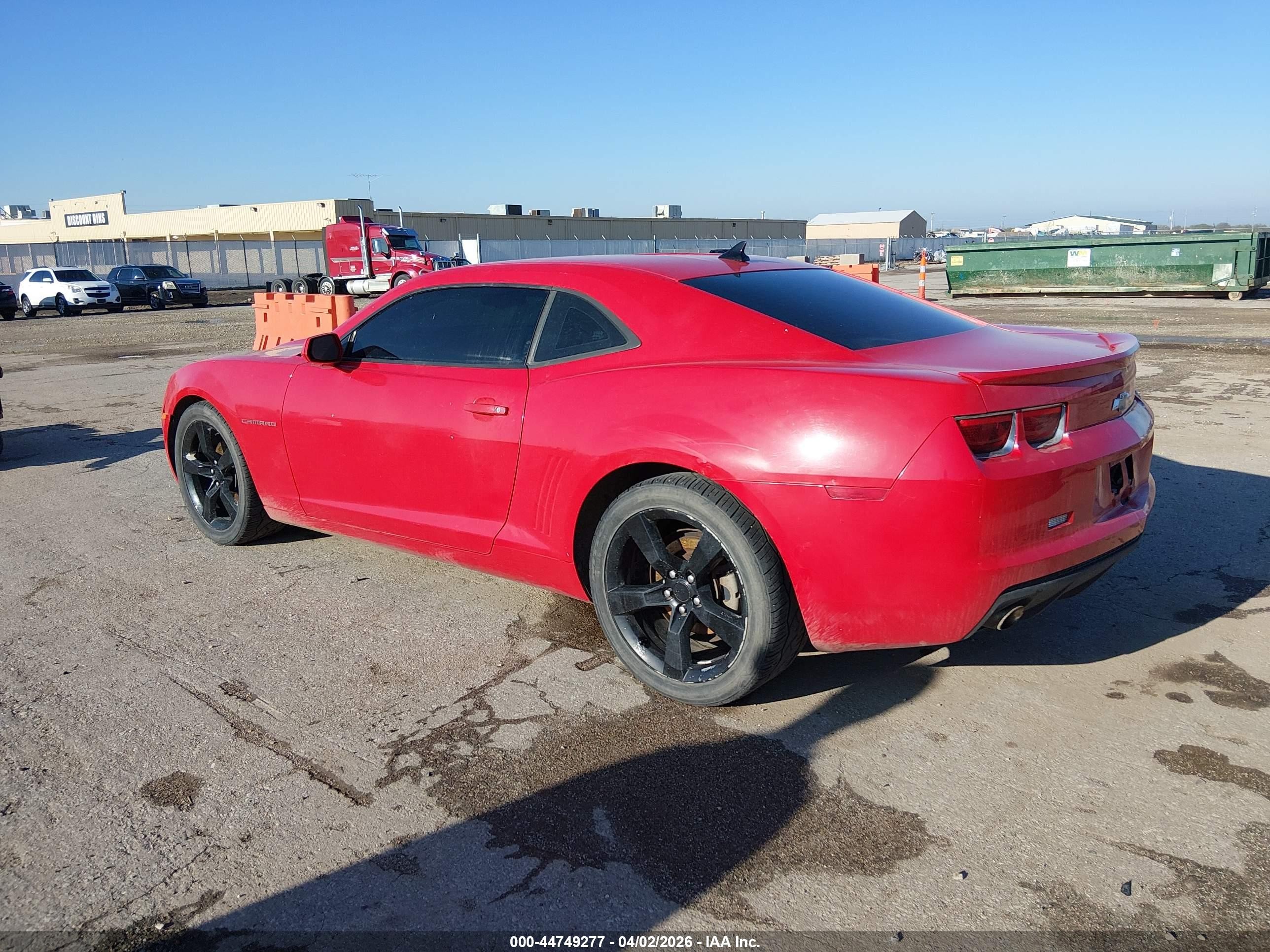 2012 Chevrolet Camaro 1lt Красный vin: 2G1FB1E31C9196675