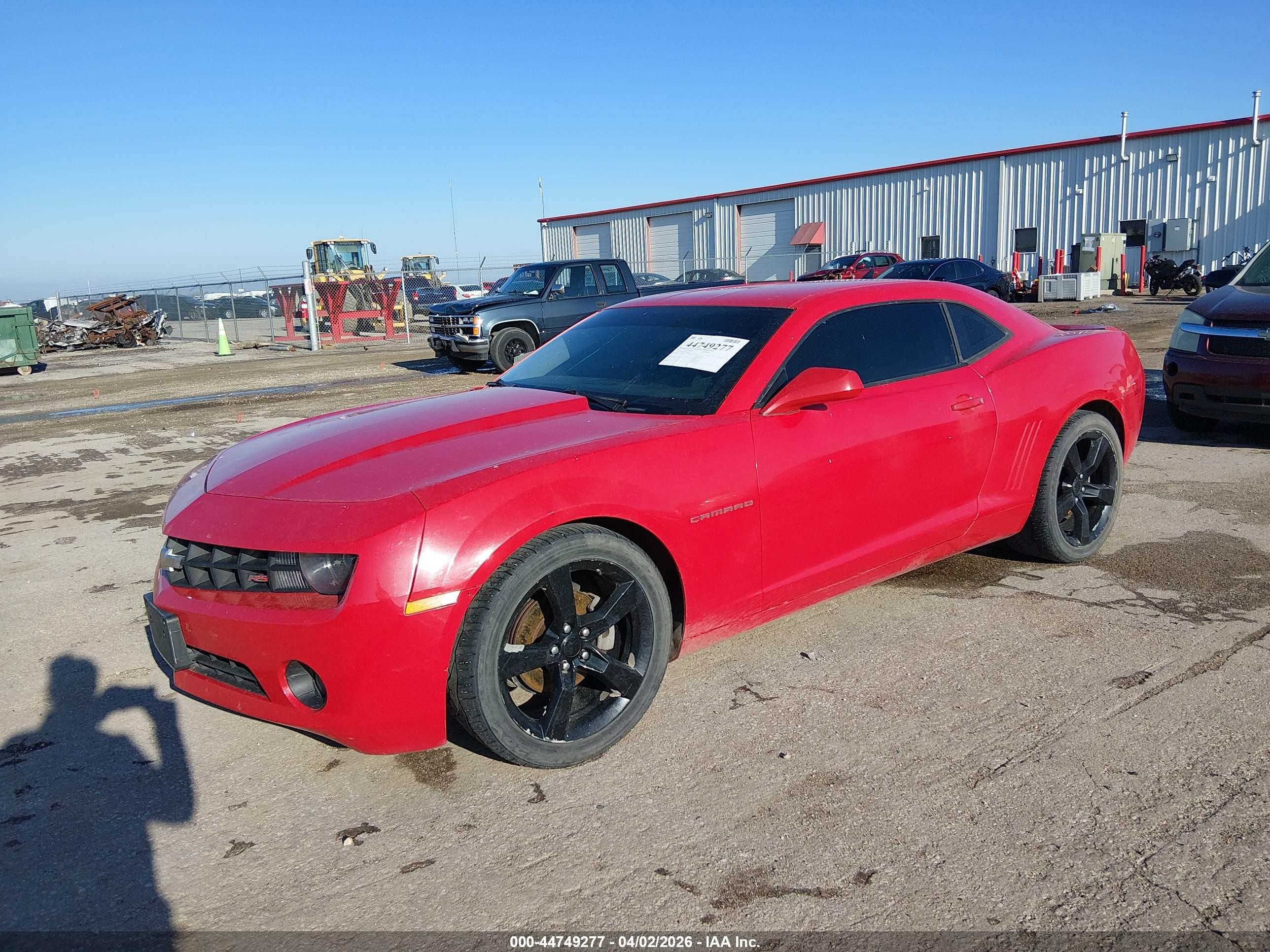 2012 Chevrolet Camaro 1lt Красный vin: 2G1FB1E31C9196675