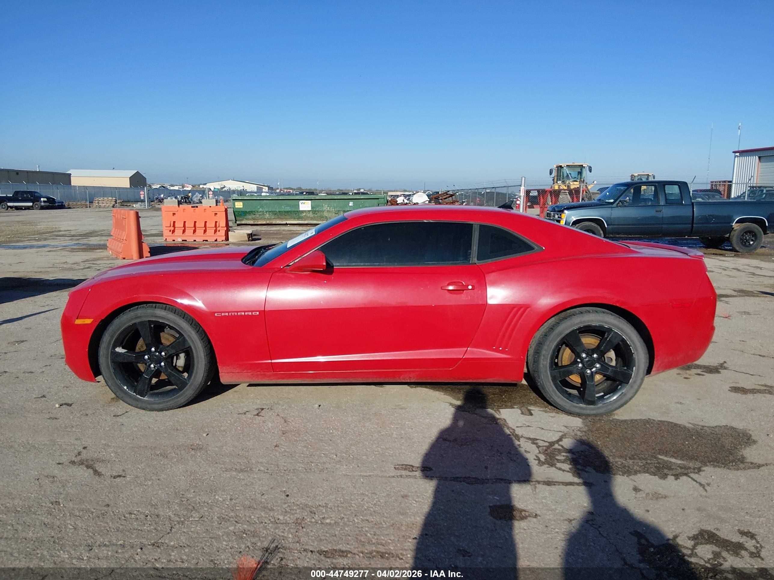 2012 Chevrolet Camaro 1lt Красный vin: 2G1FB1E31C9196675
