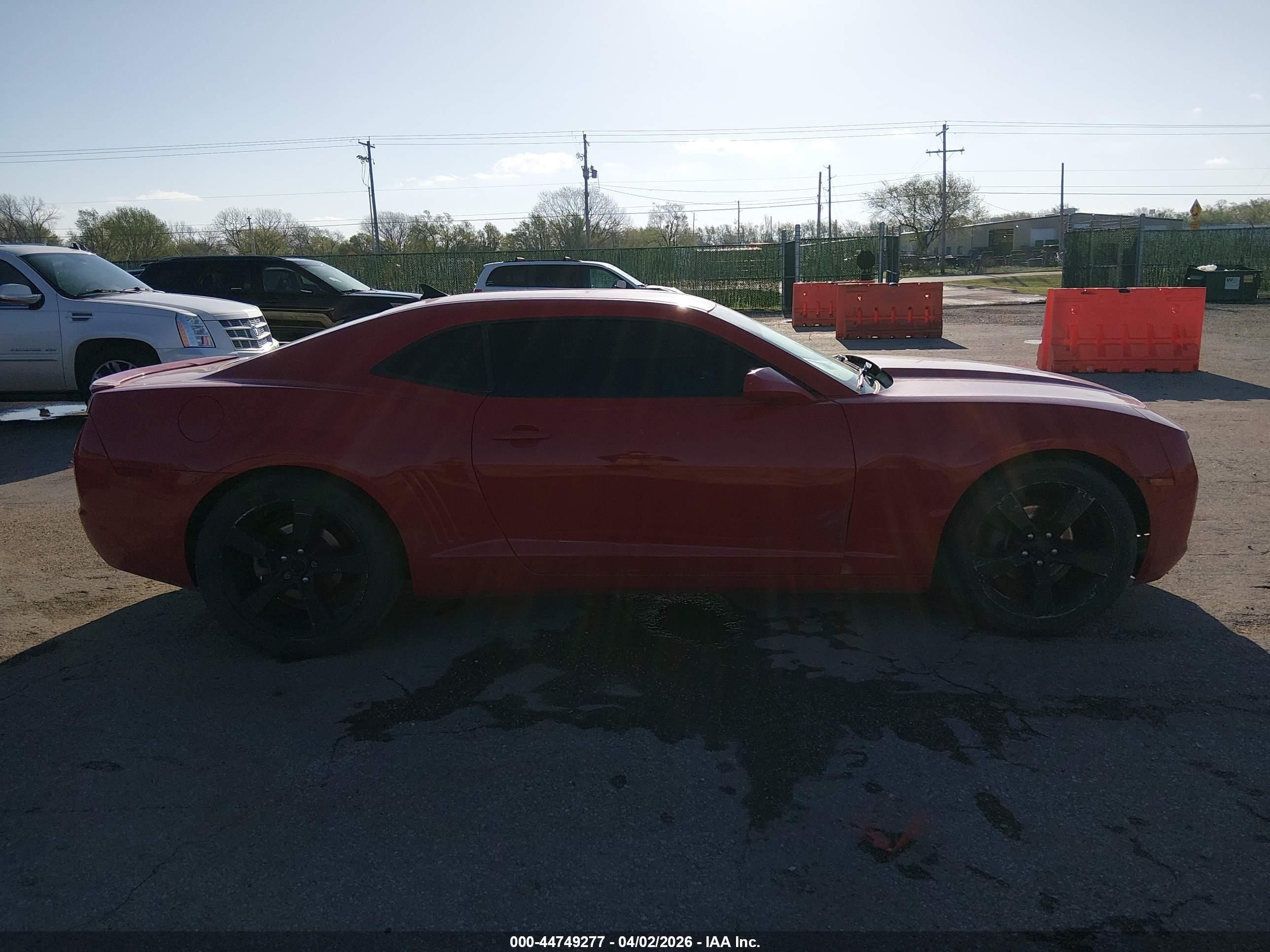 2012 Chevrolet Camaro 1lt Красный vin: 2G1FB1E31C9196675