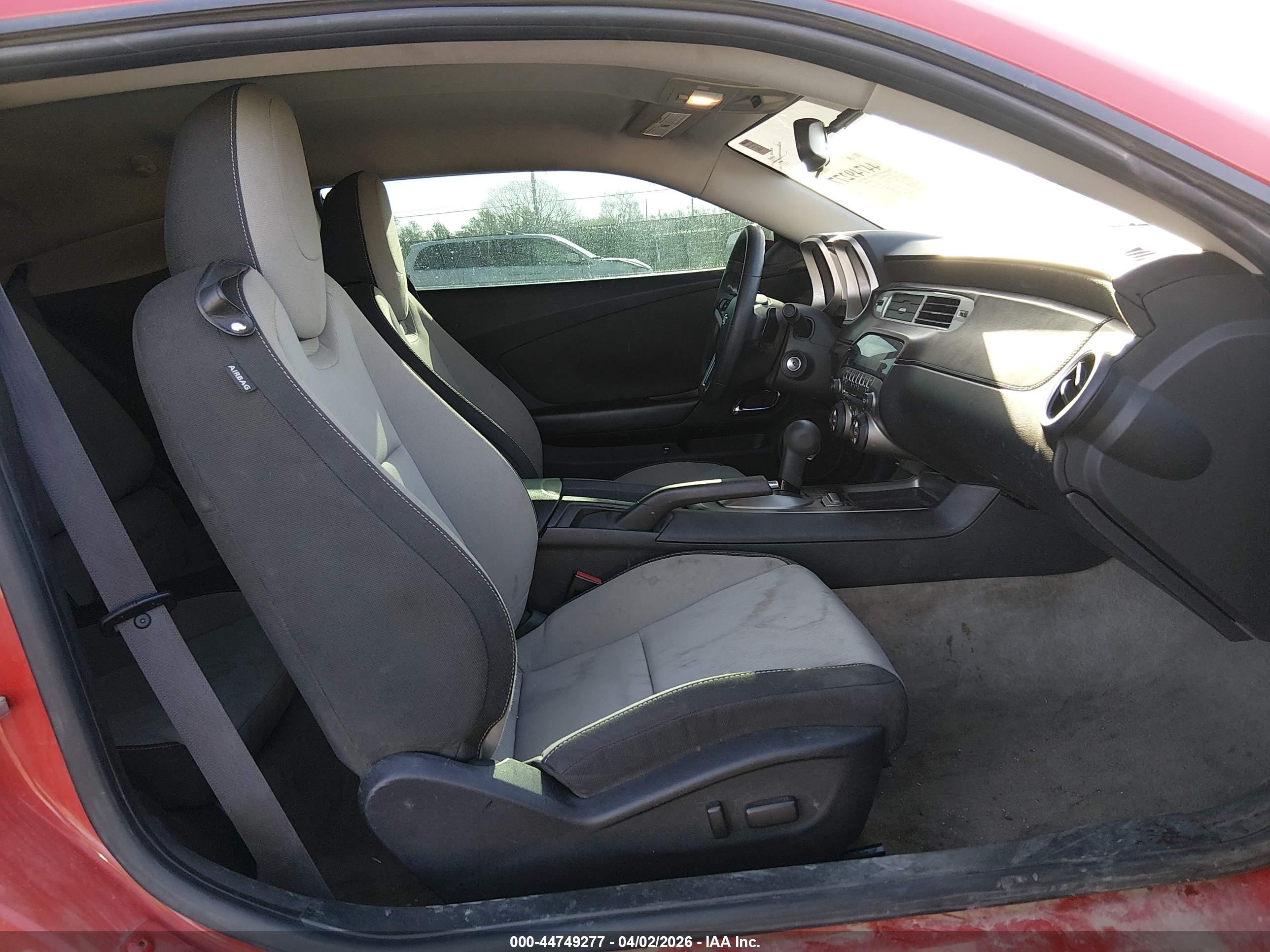 2012 Chevrolet Camaro 1lt Красный vin: 2G1FB1E31C9196675