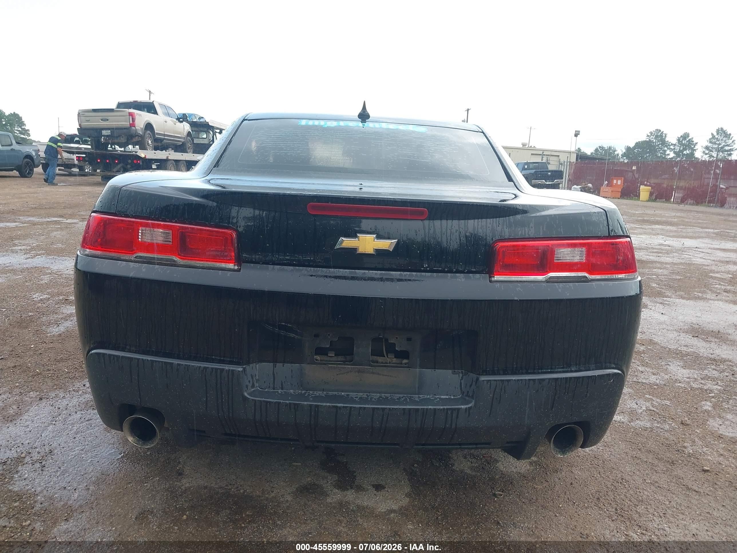 2014 Chevrolet Camaro 1lt Black vin: 2G1FB1E31E9248681