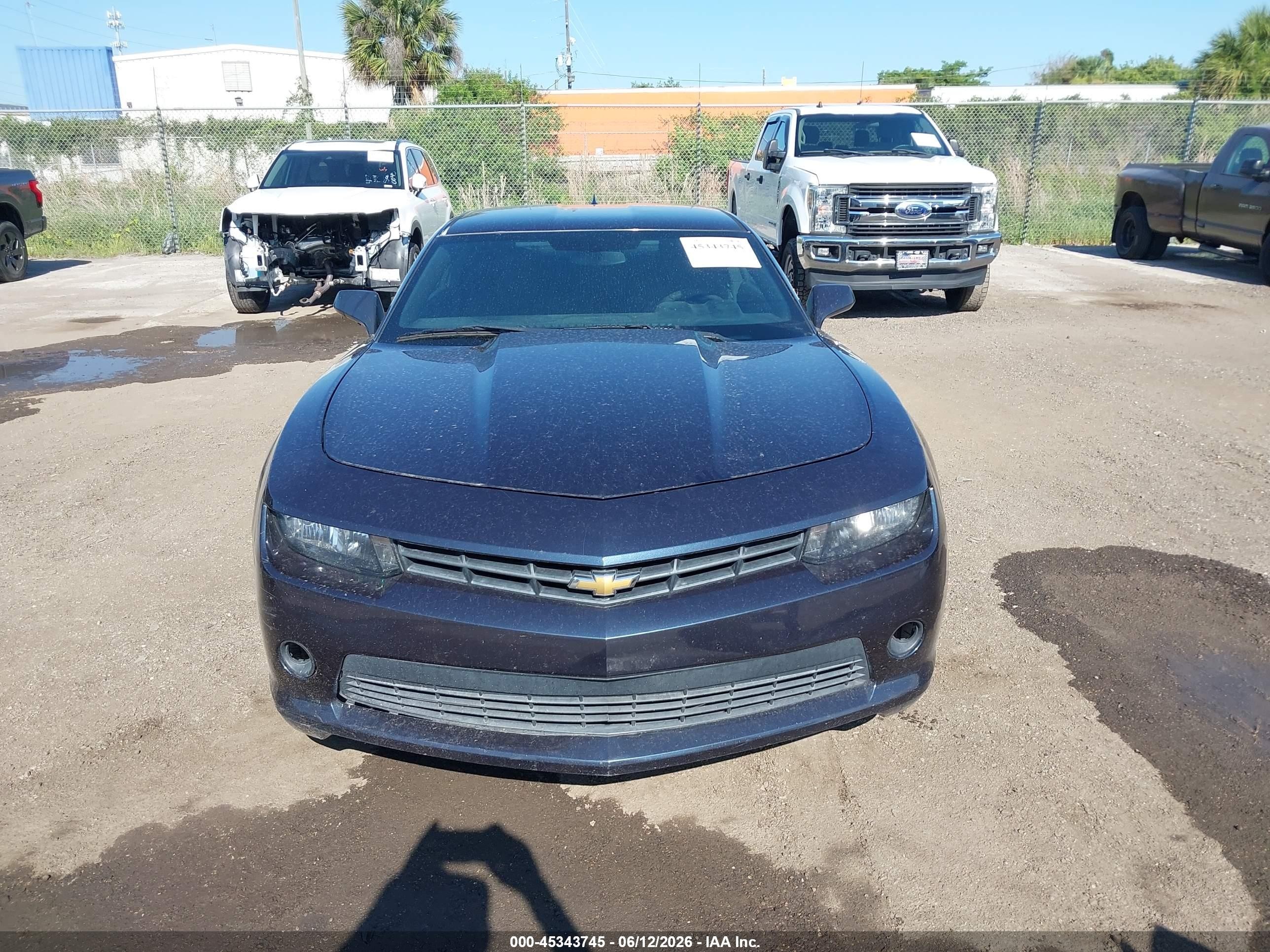 2014 Chevrolet Camaro 1lt Dark Blue vin: 2G1FB1E31E9297380