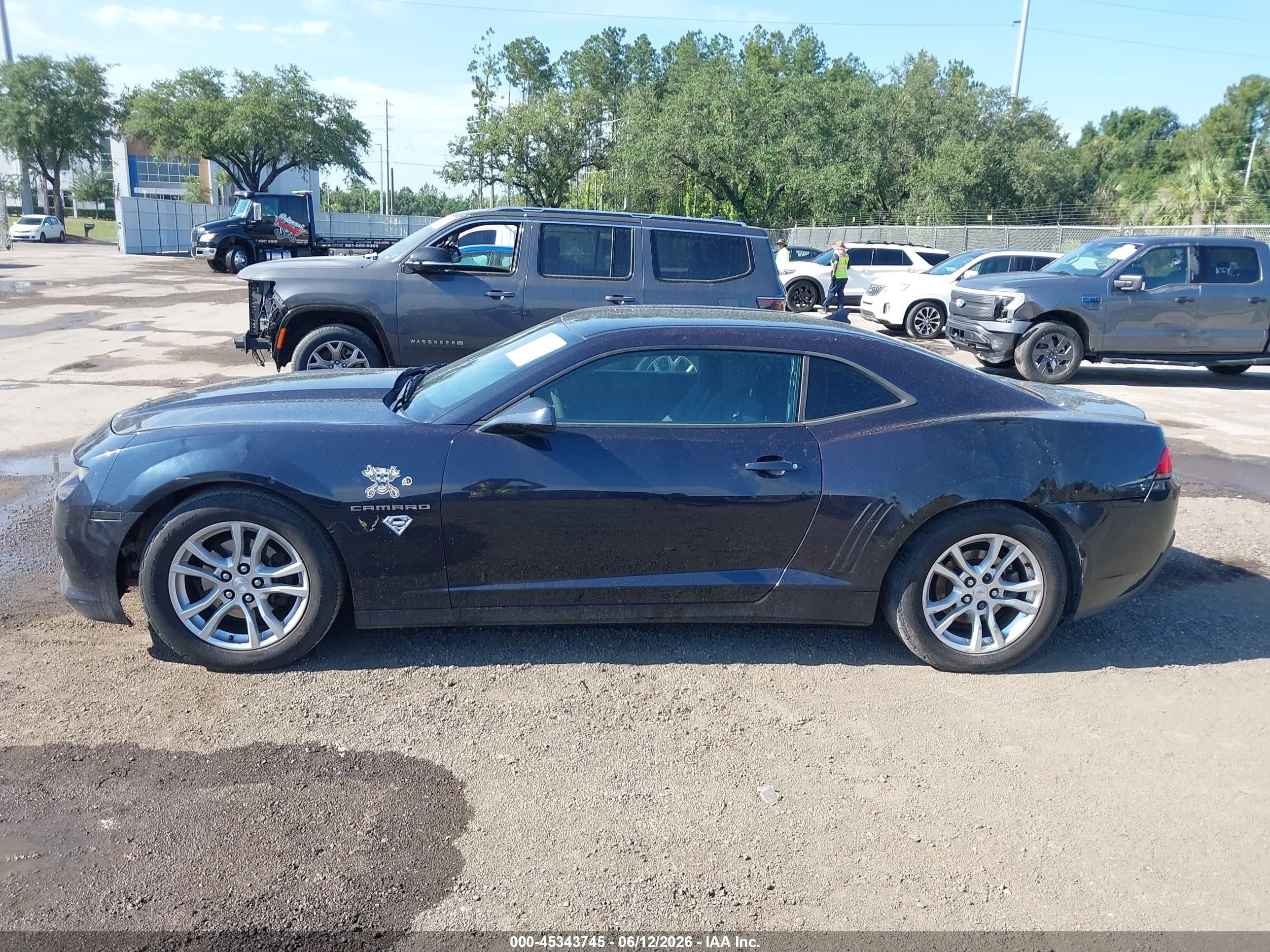 2014 Chevrolet Camaro 1lt Dark Blue vin: 2G1FB1E31E9297380