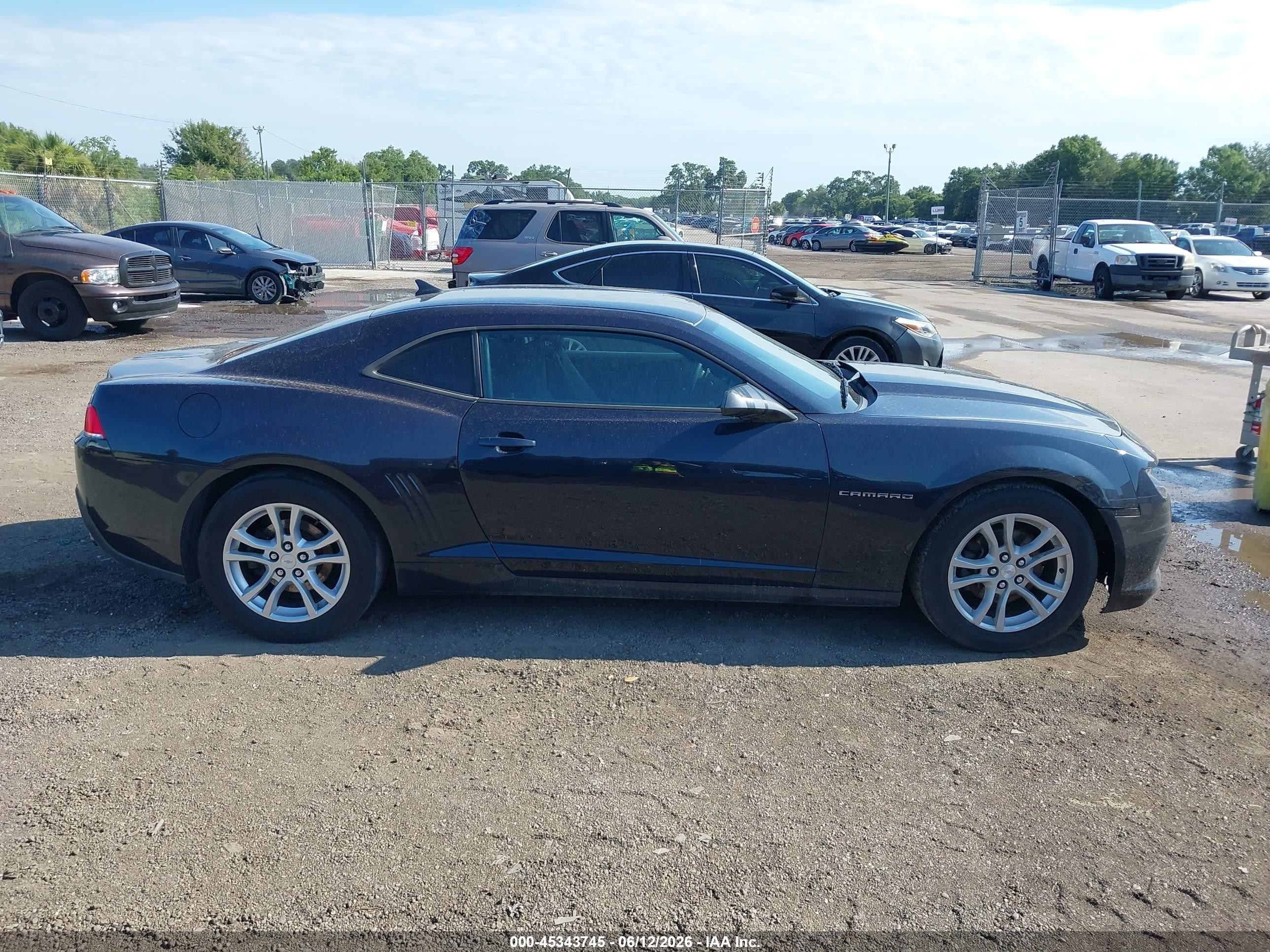 2014 Chevrolet Camaro 1lt Dark Blue vin: 2G1FB1E31E9297380