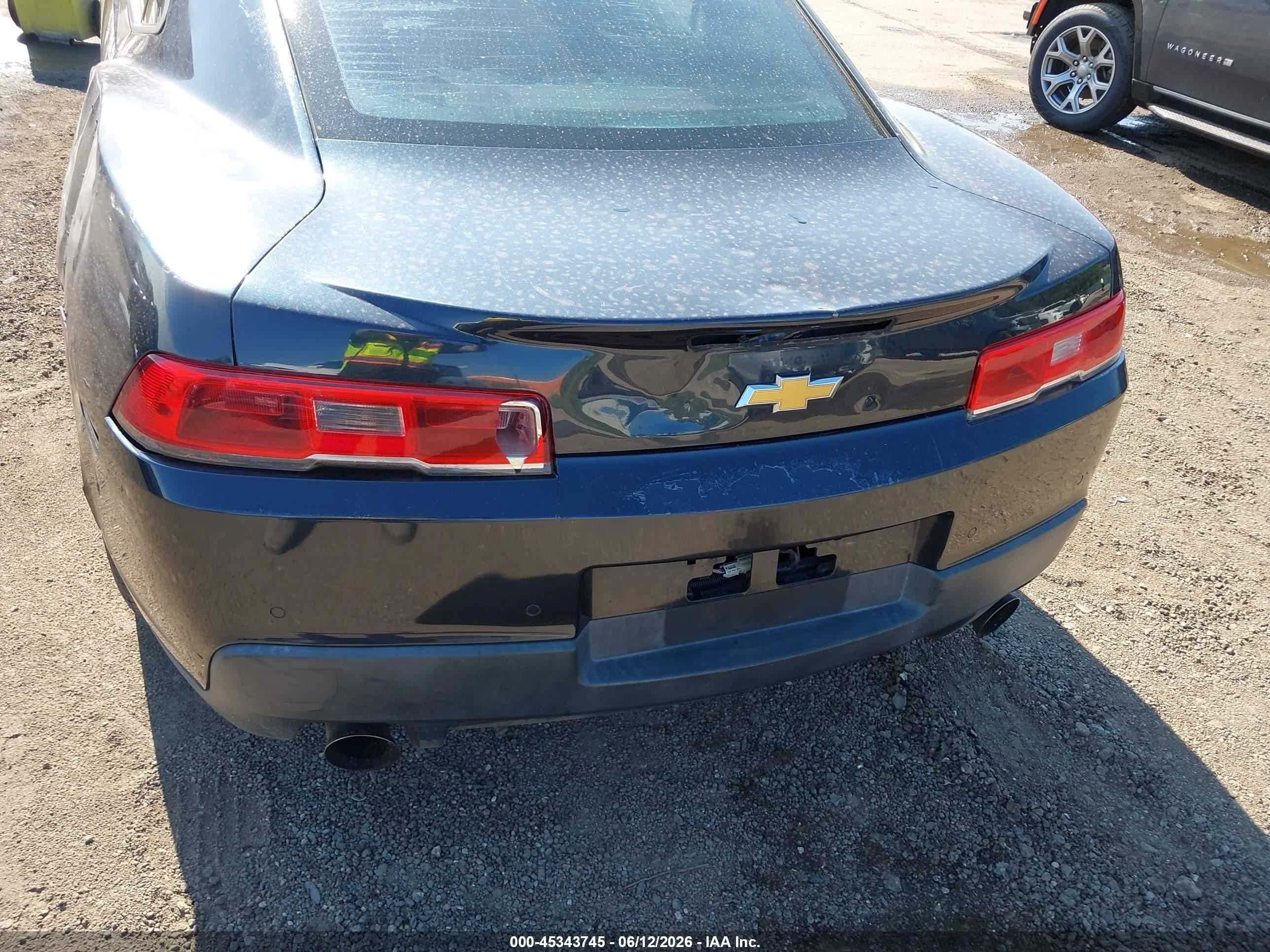 2014 Chevrolet Camaro 1lt Dark Blue vin: 2G1FB1E31E9297380
