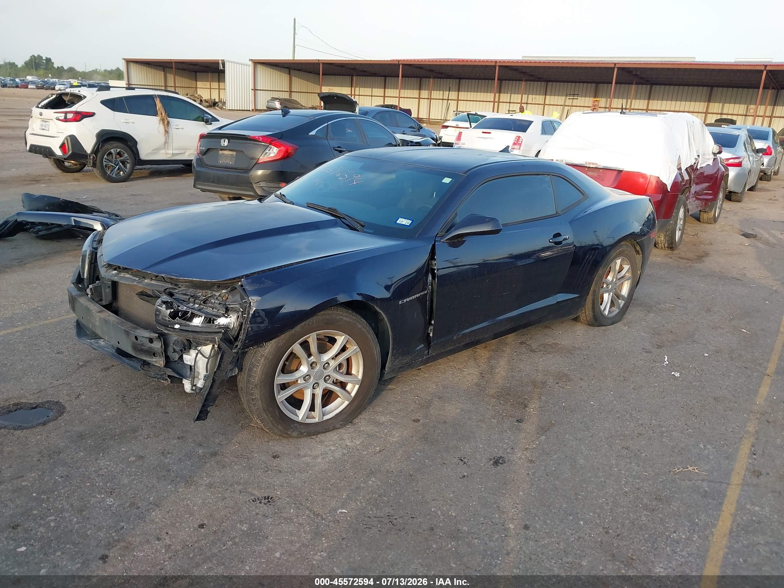 2015 Chevrolet Camaro 2ls Dark Blue vin: 2G1FB1E31F9220414