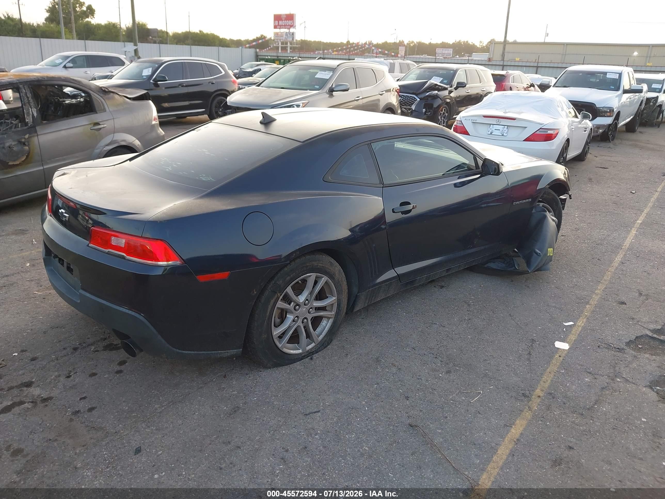 2015 Chevrolet Camaro 2ls Dark Blue vin: 2G1FB1E31F9220414