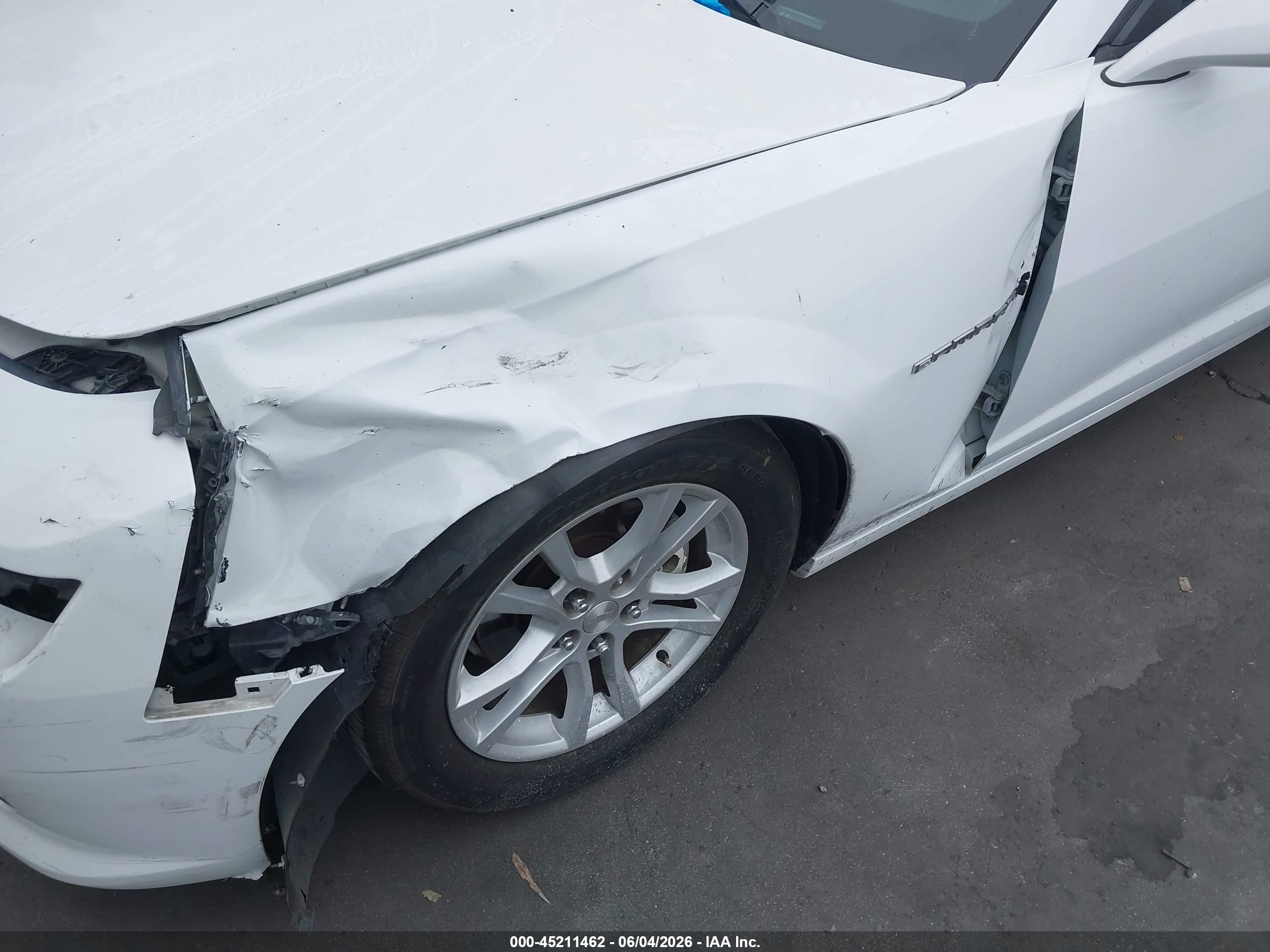 2015 Chevrolet Camaro 2ls White vin: 2G1FB1E31F9284209