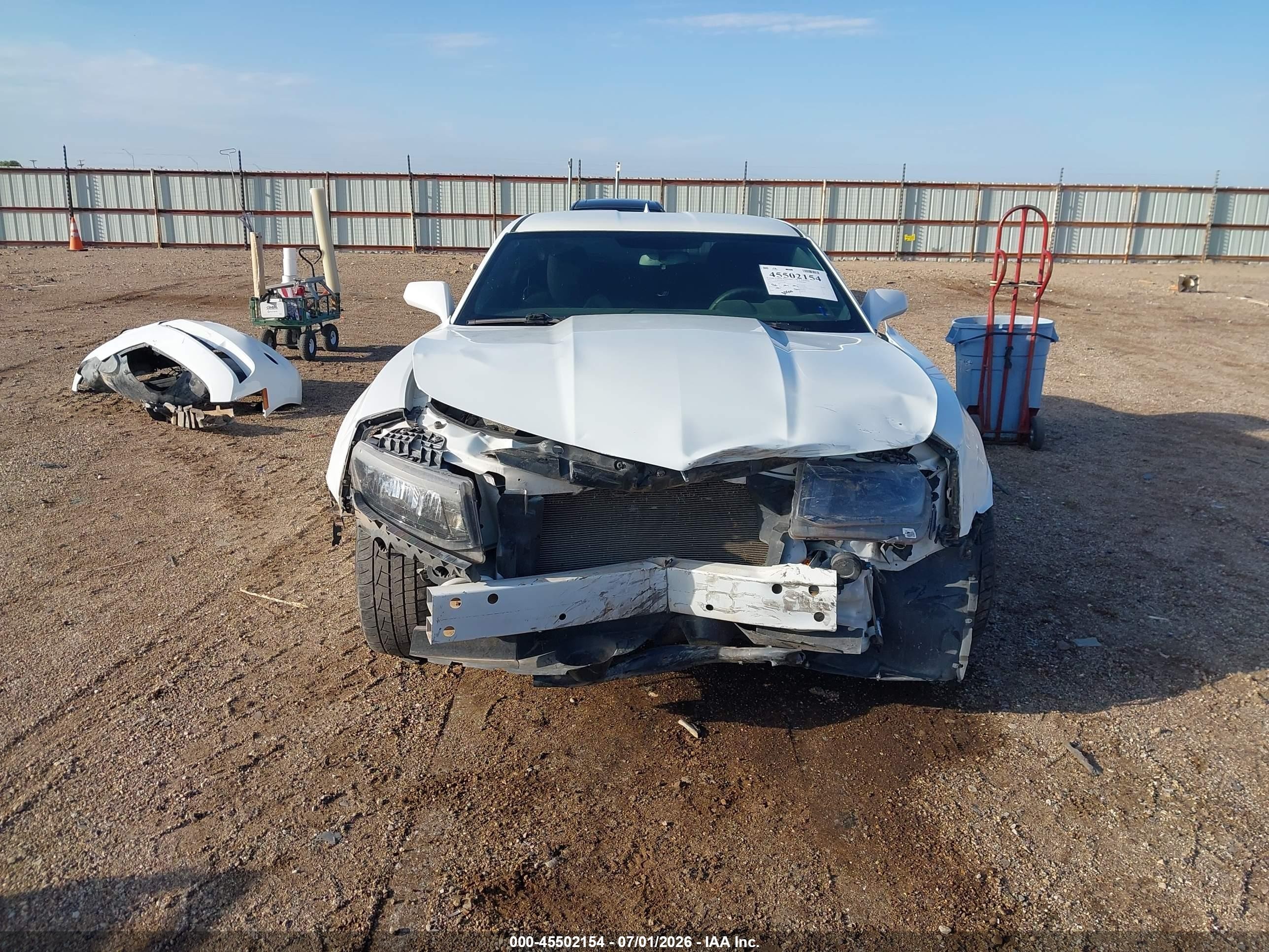 2015 Chevrolet Camaro 2ls White vin: 2G1FB1E31F9301588