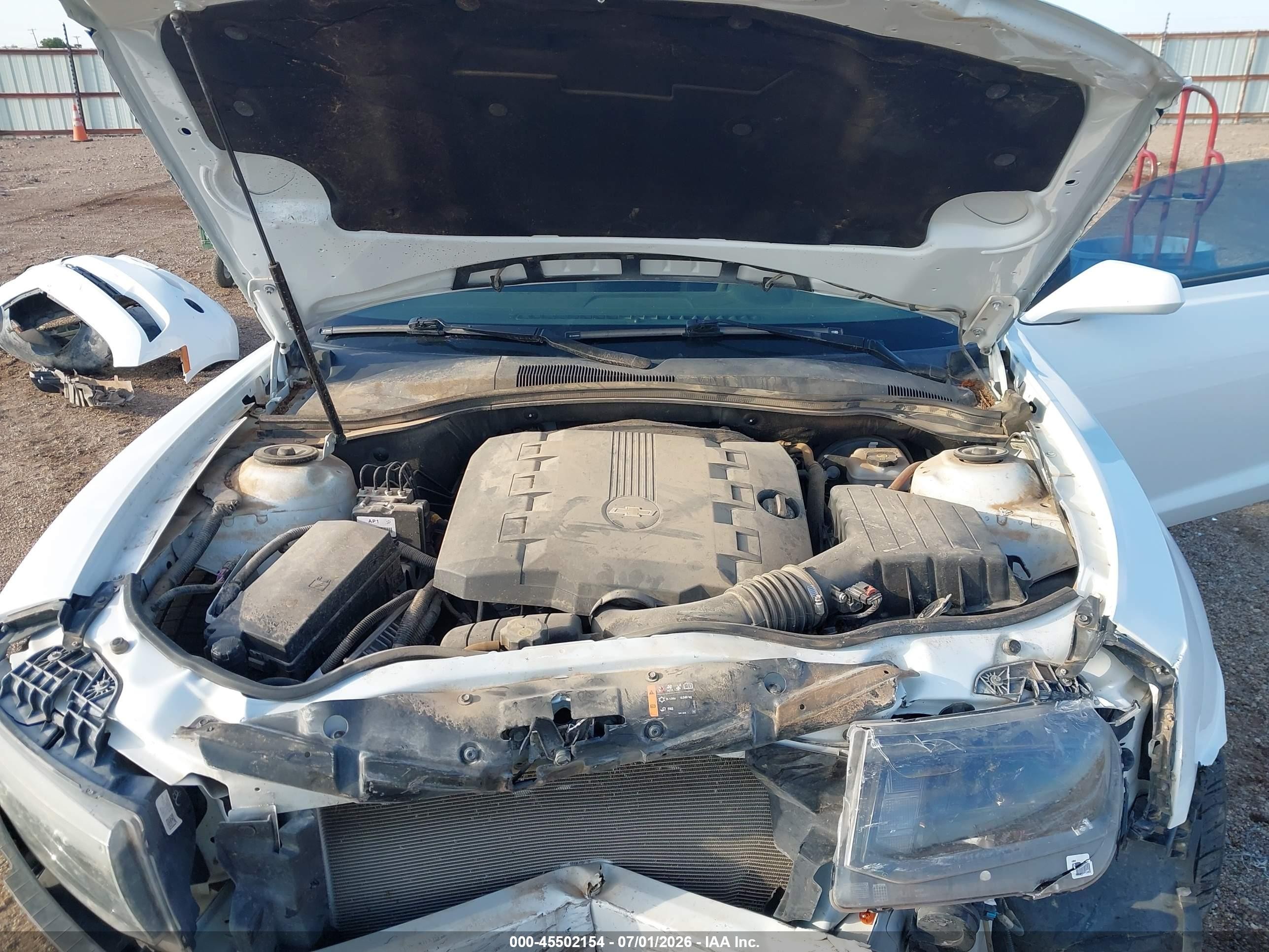 2015 Chevrolet Camaro 2ls White vin: 2G1FB1E31F9301588