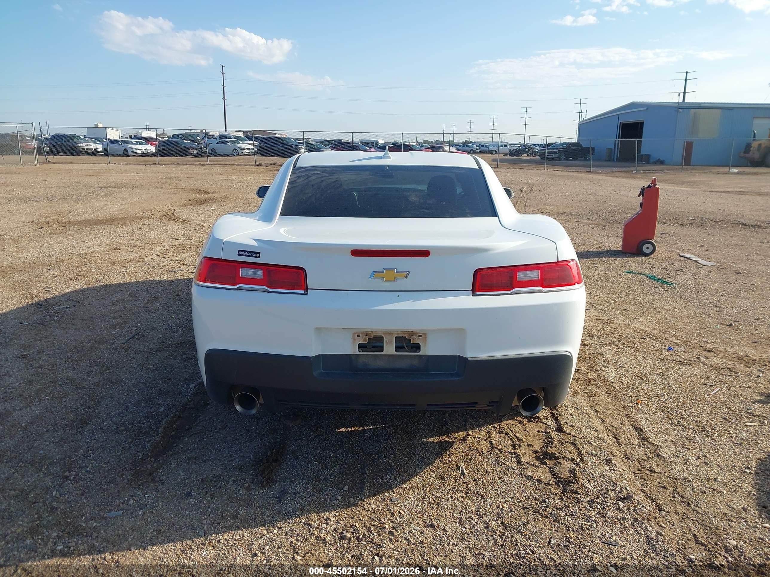 2015 Chevrolet Camaro 2ls White vin: 2G1FB1E31F9301588