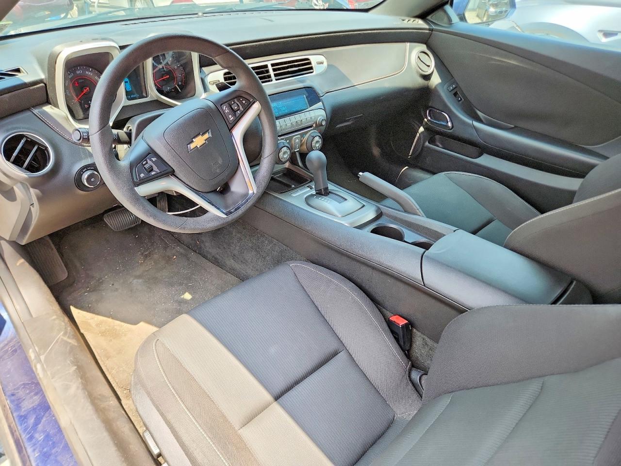 2012 Chevrolet Camaro Lt Blue vin: 2G1FB1E32C9192537