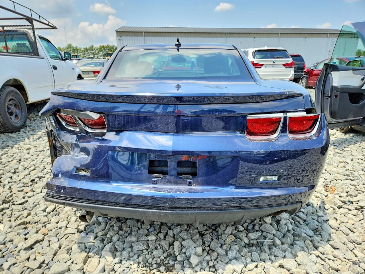 2012 Chevrolet Camaro Lt Blue vin: 2G1FB1E32C9192537