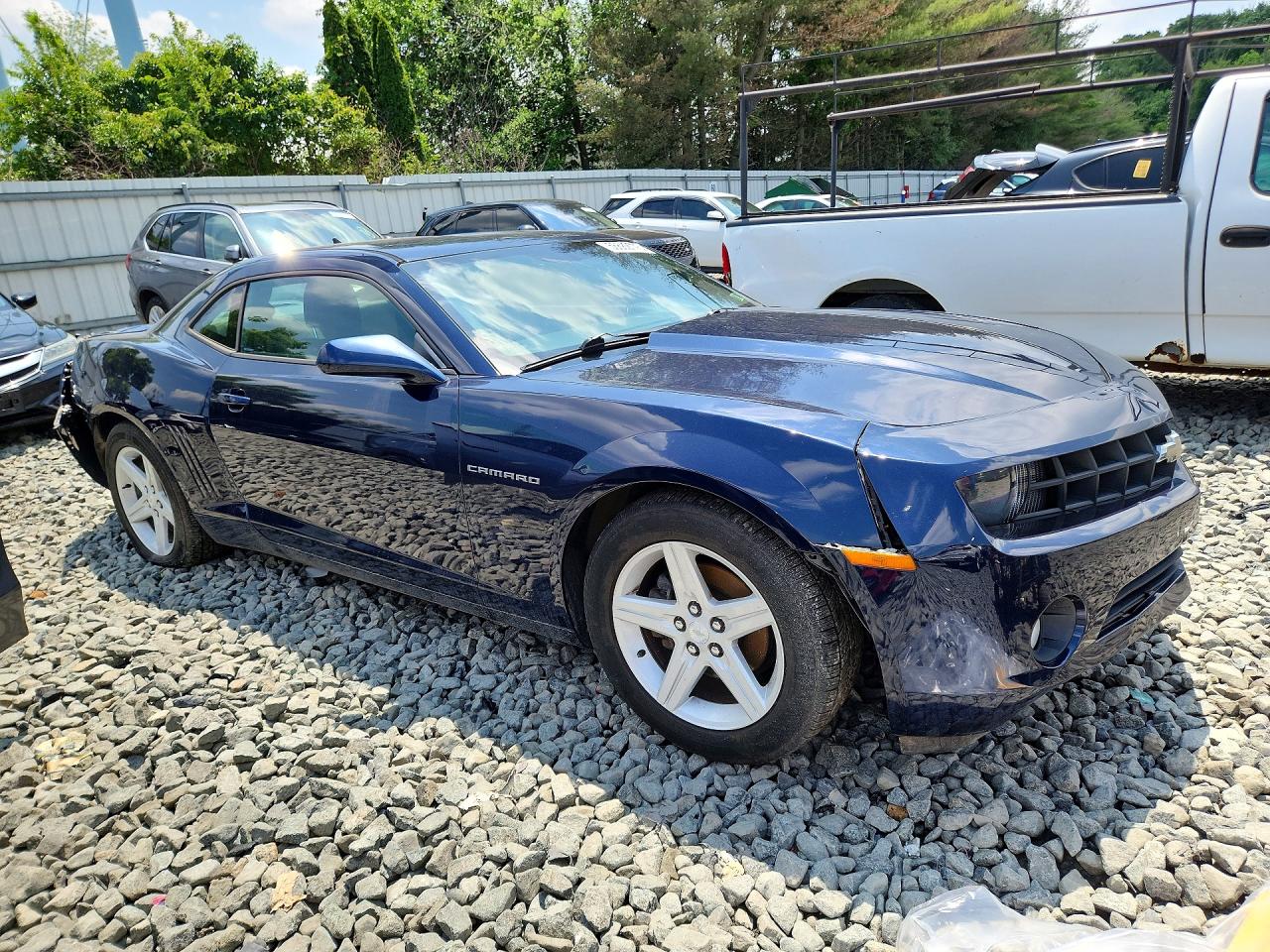 2012 Chevrolet Camaro Lt Blue vin: 2G1FB1E32C9192537