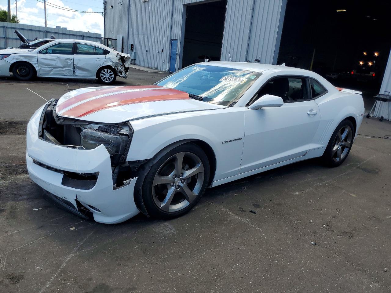 2014 Chevrolet Camaro Lt Белый vin: 2G1FB1E32E9257759