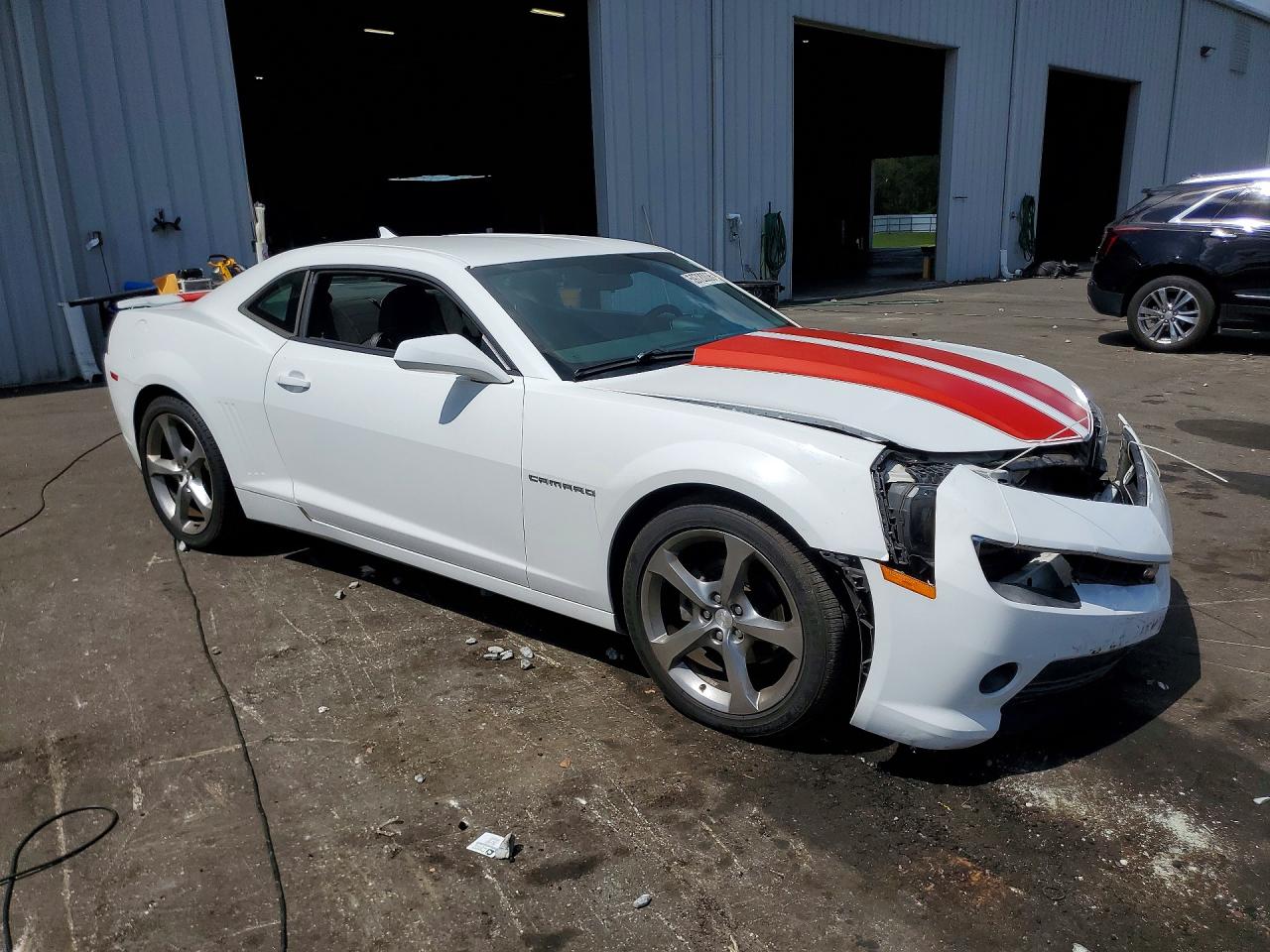 2014 Chevrolet Camaro Lt White vin: 2G1FB1E32E9257759
