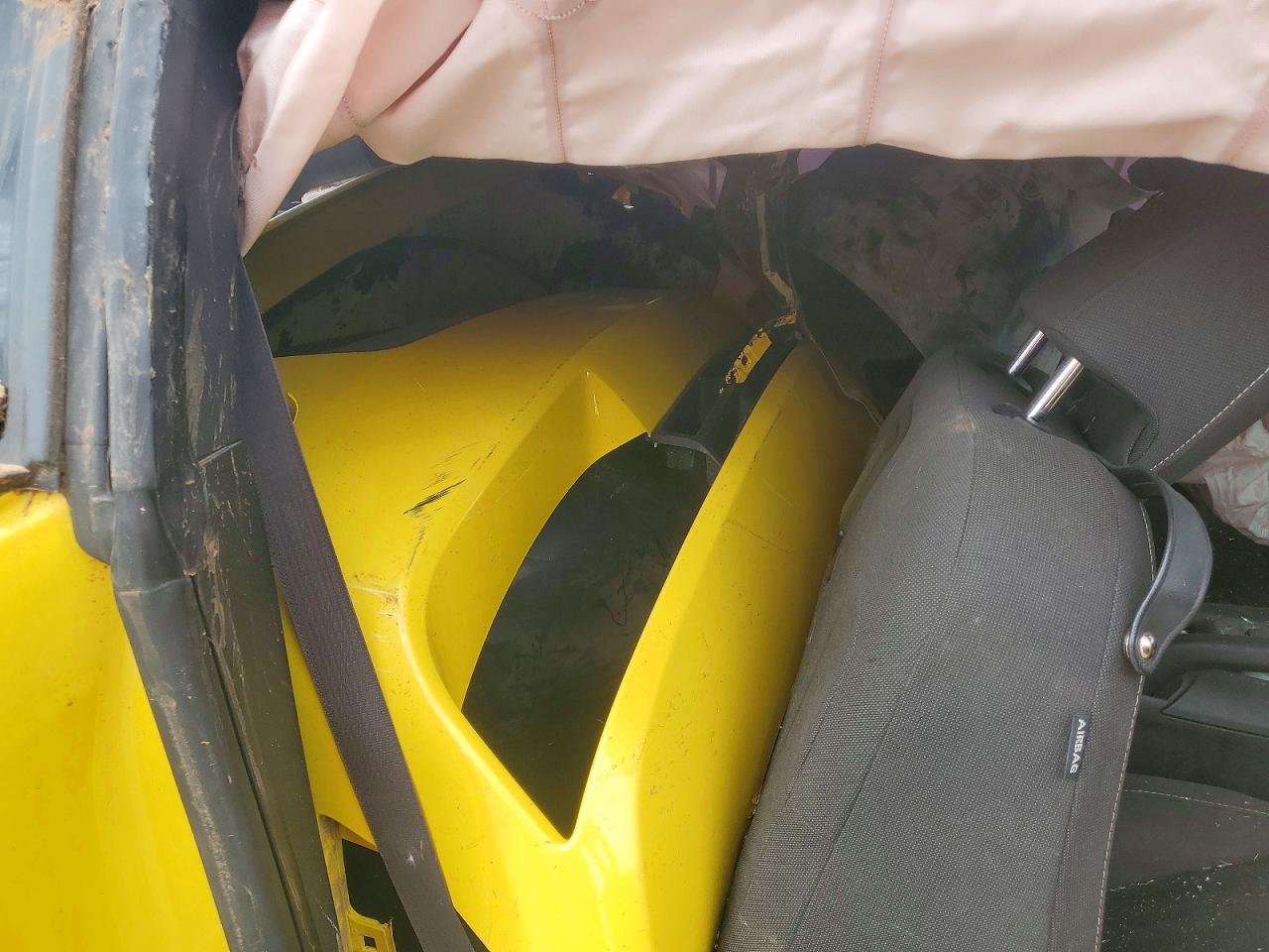 2015 Chevrolet Camaro Ls Yellow vin: 2G1FB1E32F9152012