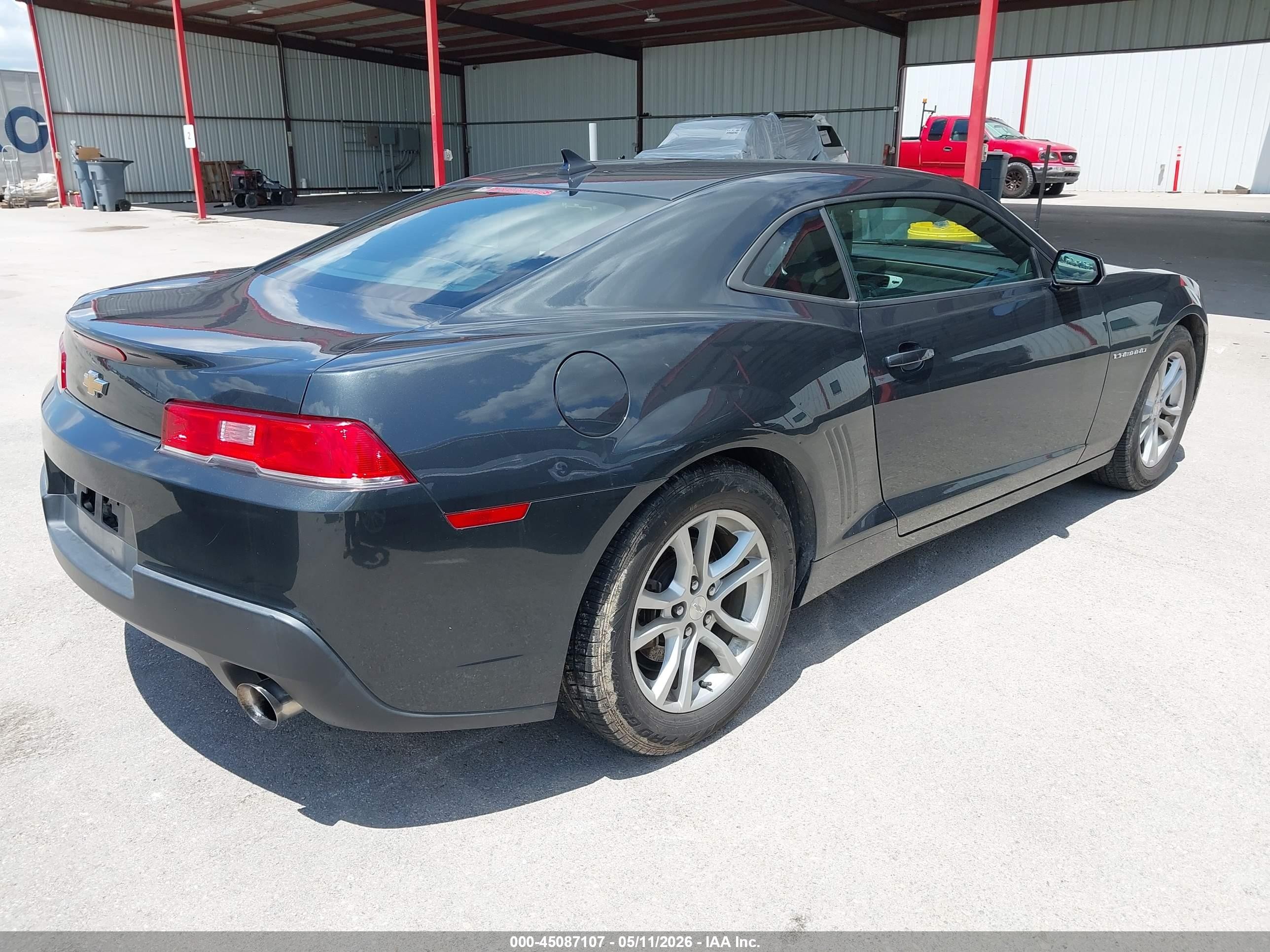 2015 Chevrolet Camaro 2ls Gray vin: 2G1FB1E32F9268908