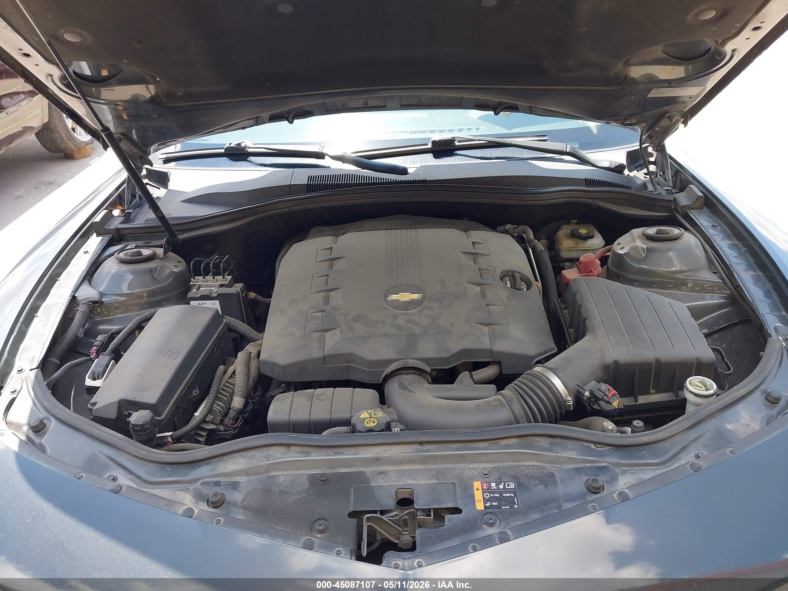2015 Chevrolet Camaro 2ls Gray vin: 2G1FB1E32F9268908