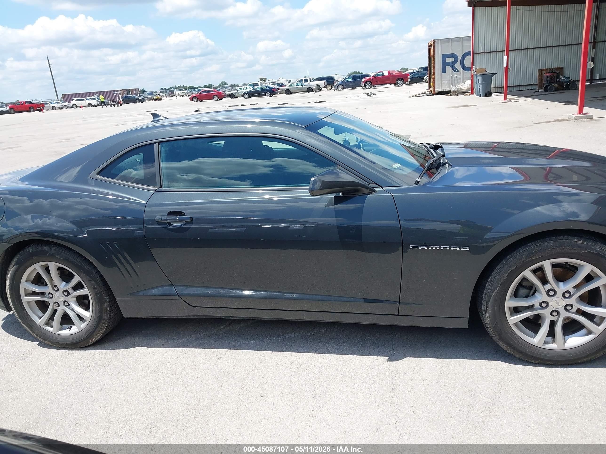 2015 Chevrolet Camaro 2ls Gray vin: 2G1FB1E32F9268908