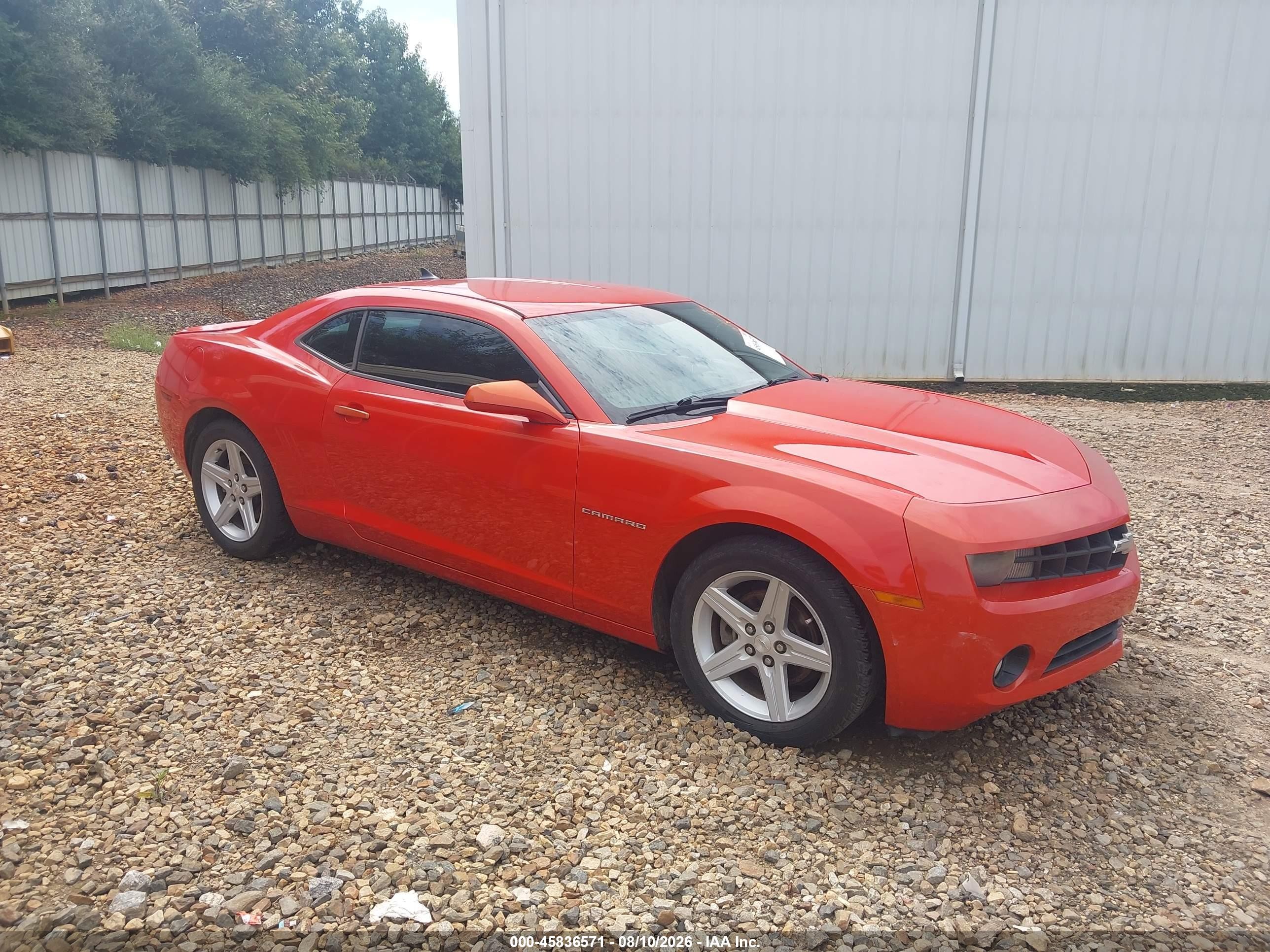 2012 Chevrolet Camaro 1lt Orange vin: 2G1FB1E33C9151026