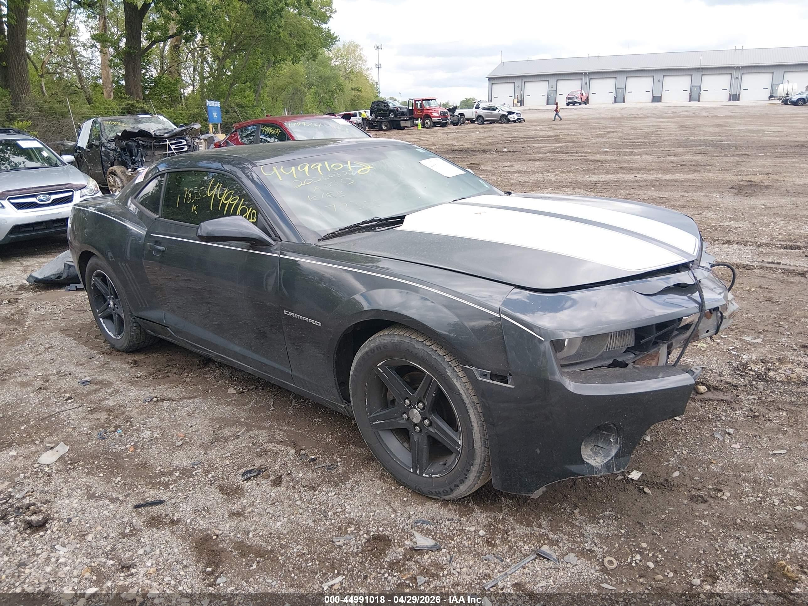 2012 Chevrolet Camaro 1lt Black vin: 2G1FB1E33C9178355
