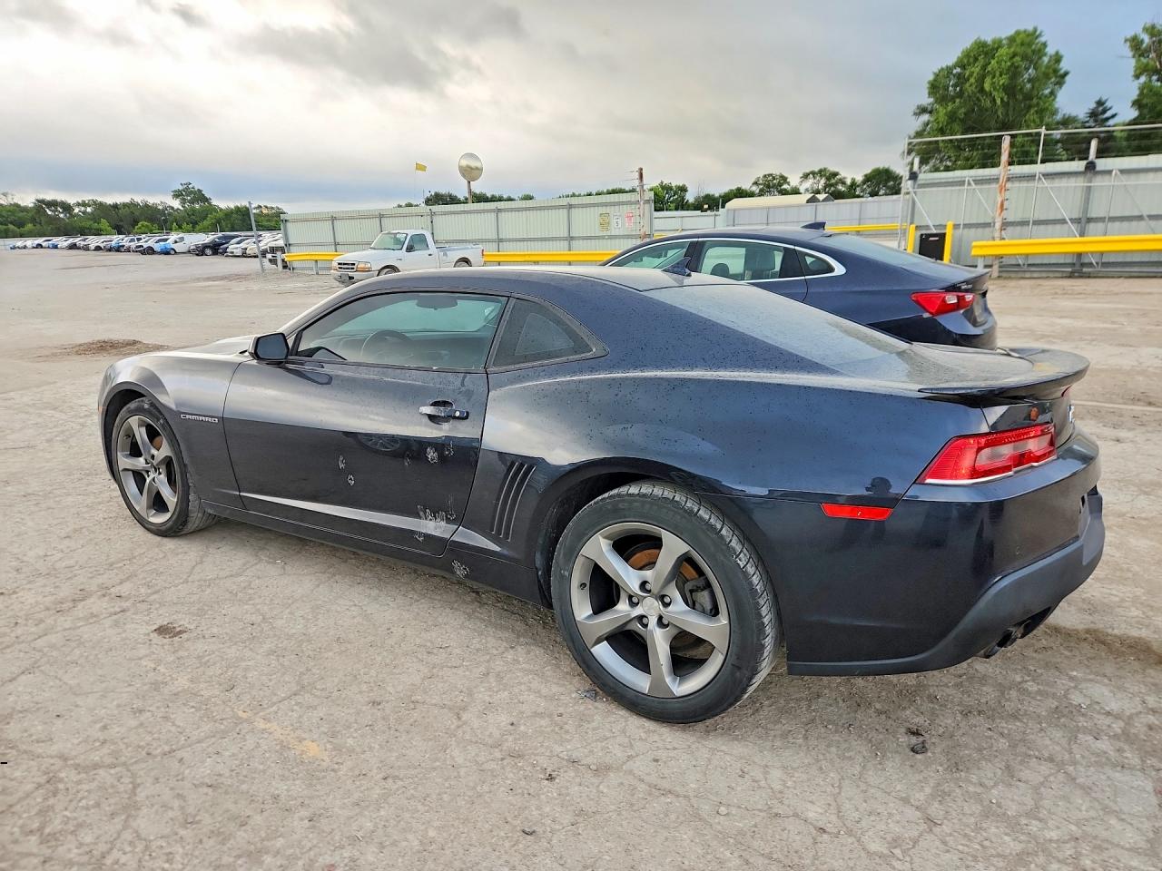 2014 Chevrolet Camaro Lt Black vin: 2G1FB1E33E9197149