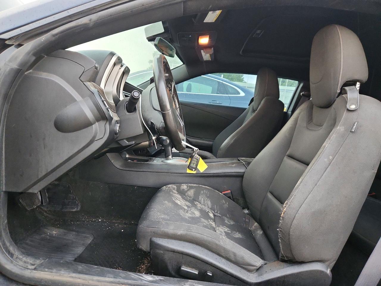 2014 Chevrolet Camaro Lt Black vin: 2G1FB1E33E9197149