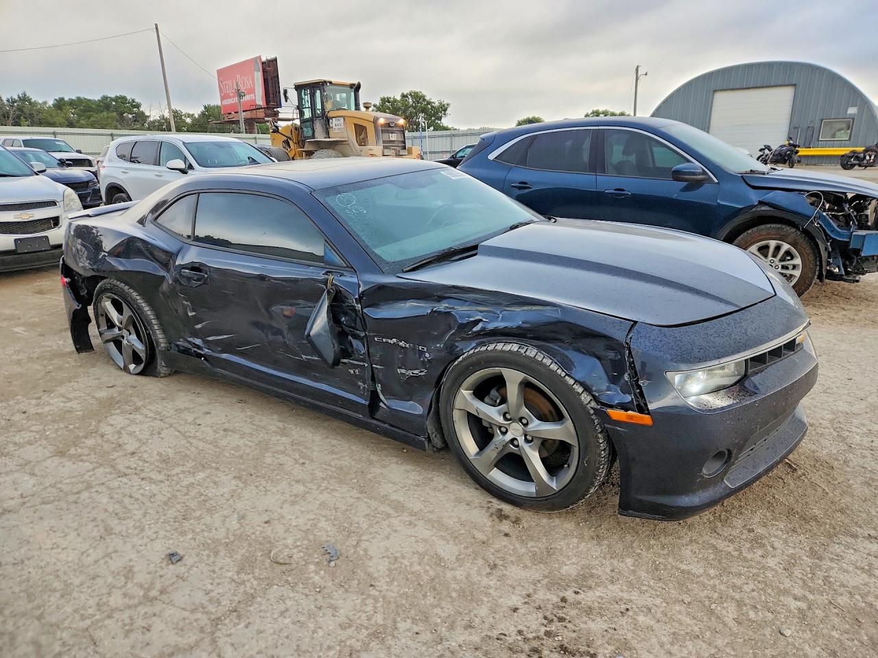 2014 Chevrolet Camaro Lt Black vin: 2G1FB1E33E9197149