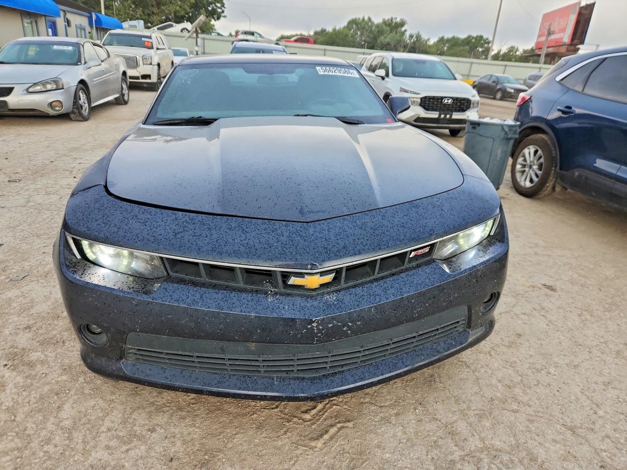 2014 Chevrolet Camaro Lt Black vin: 2G1FB1E33E9197149