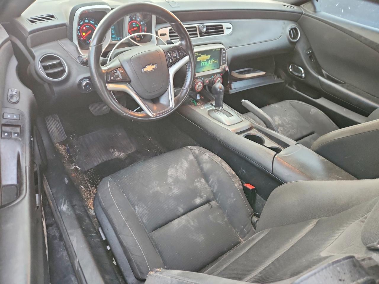 2014 Chevrolet Camaro Lt Black vin: 2G1FB1E33E9197149