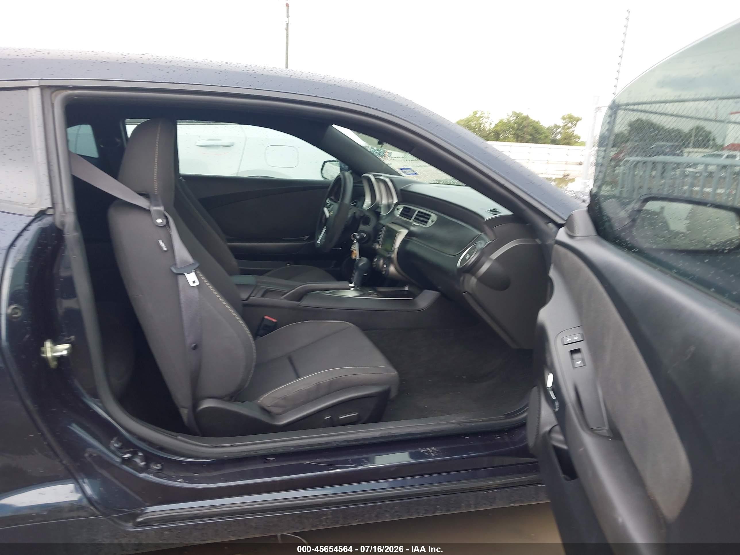 2014 Chevrolet Camaro 1lt Dark Blue vin: 2G1FB1E33E9199452