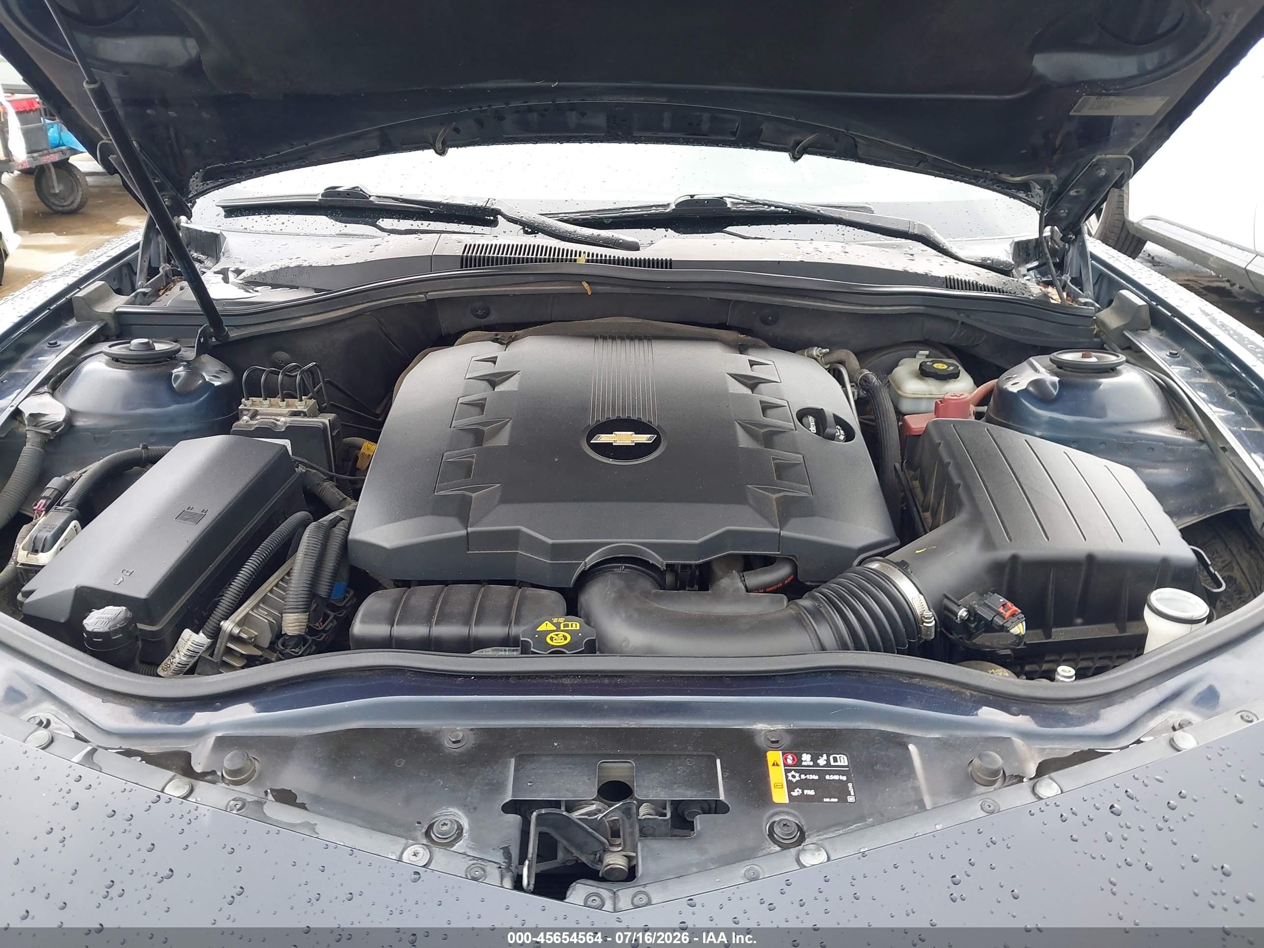 2014 Chevrolet Camaro 1lt Dark Blue vin: 2G1FB1E33E9199452