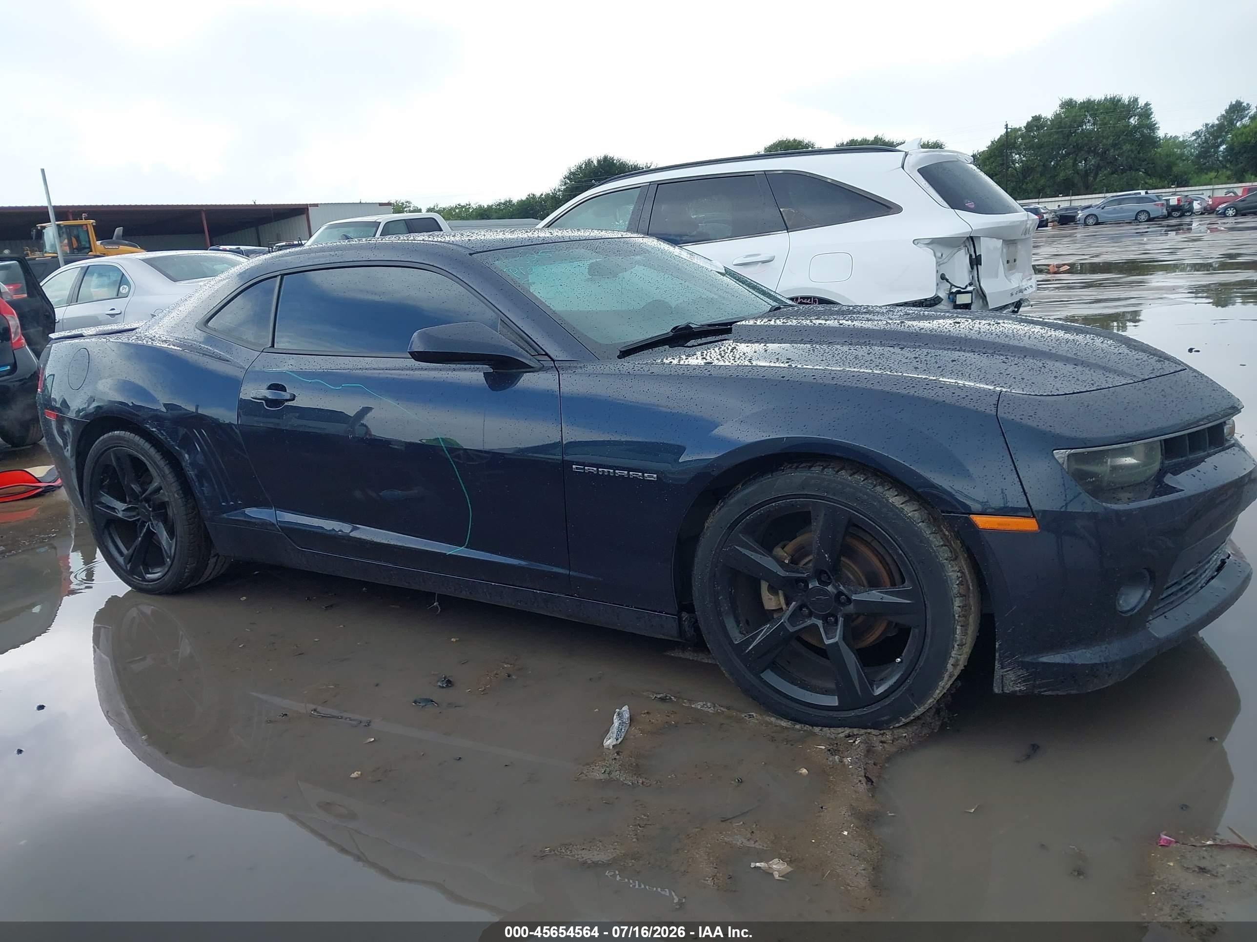 2014 Chevrolet Camaro 1lt Dark Blue vin: 2G1FB1E33E9199452