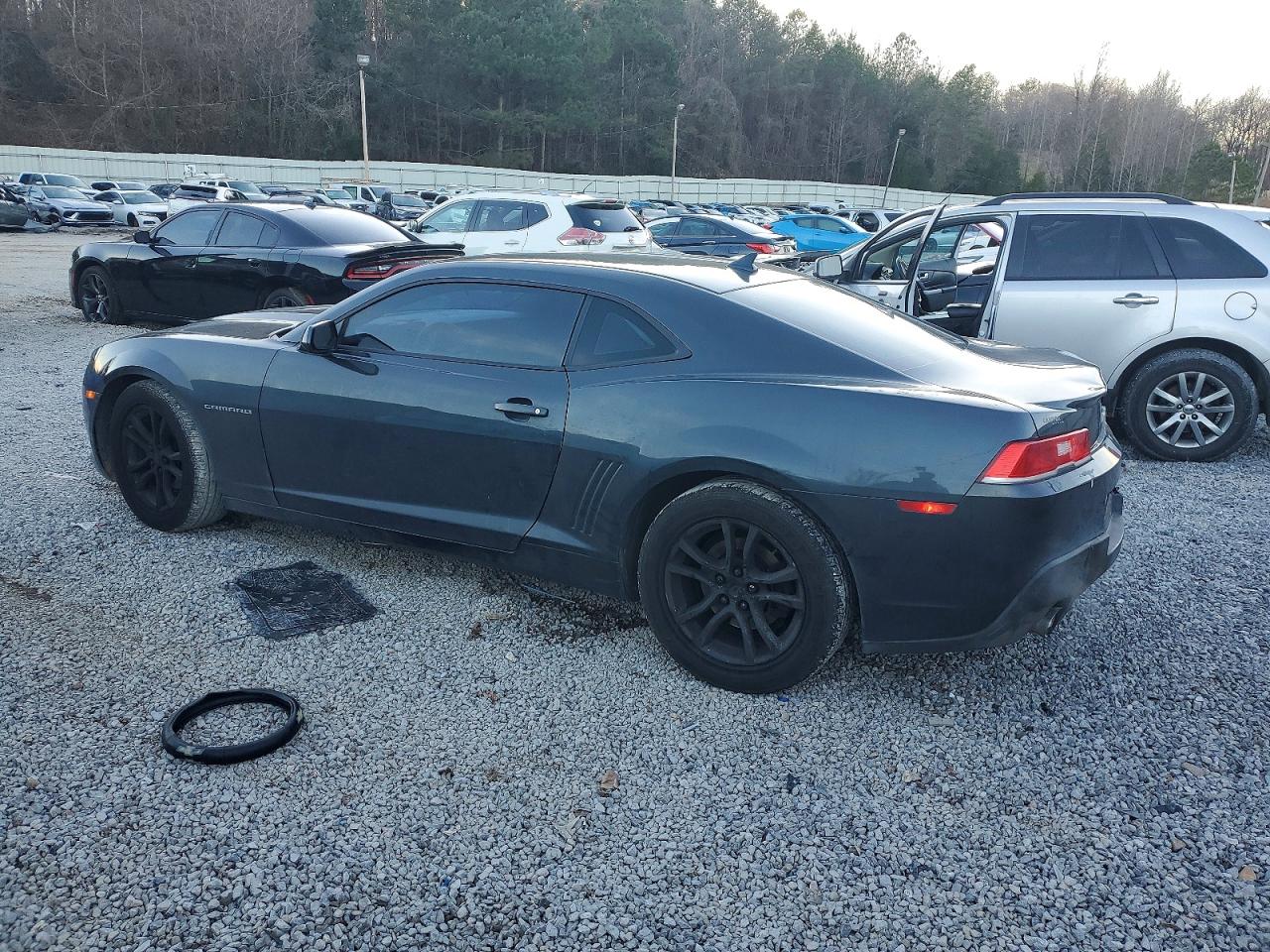 2014 Chevrolet Camaro Lt Charcoal vin: 2G1FB1E33E9306371