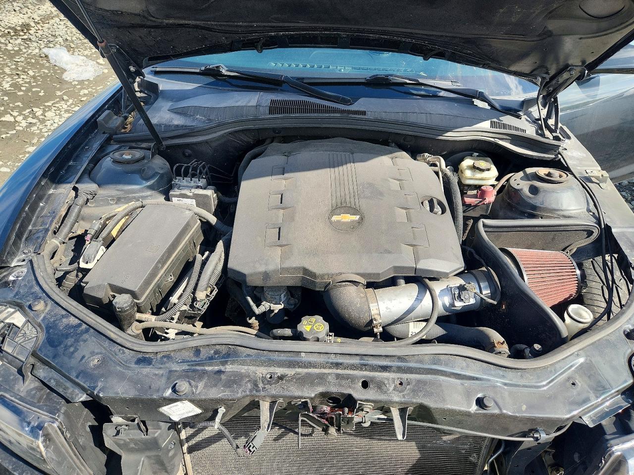 2015 Chevrolet Camaro Ls Gray vin: 2G1FB1E33F9112022