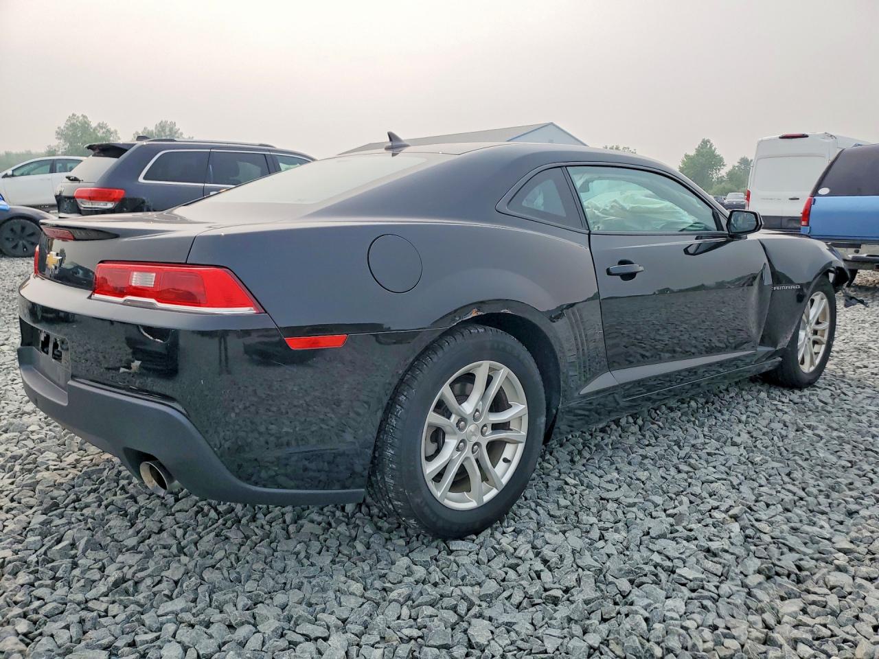 2015 Chevrolet Camaro Black vin: 2G1FB1E33F9119620