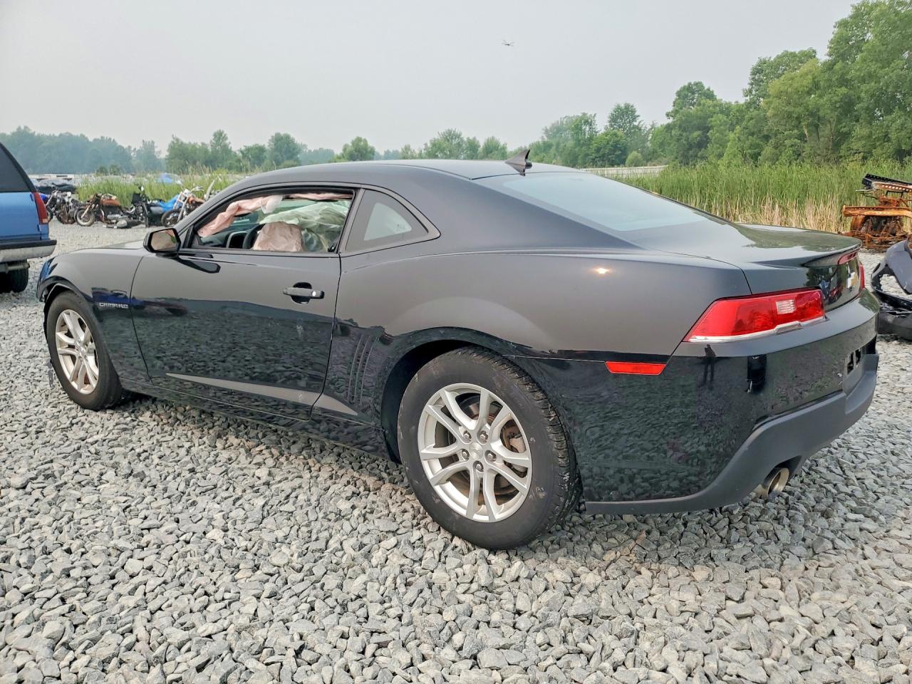2015 Chevrolet Camaro Black vin: 2G1FB1E33F9119620