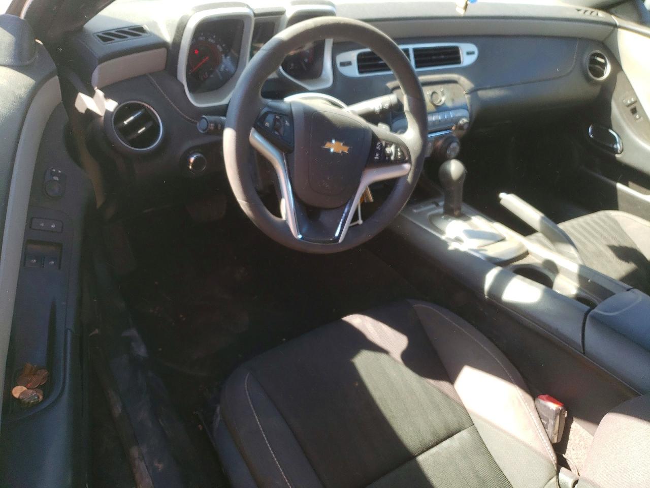 2015 Chevrolet Camaro Ls Gray vin: 2G1FB1E33F9148079