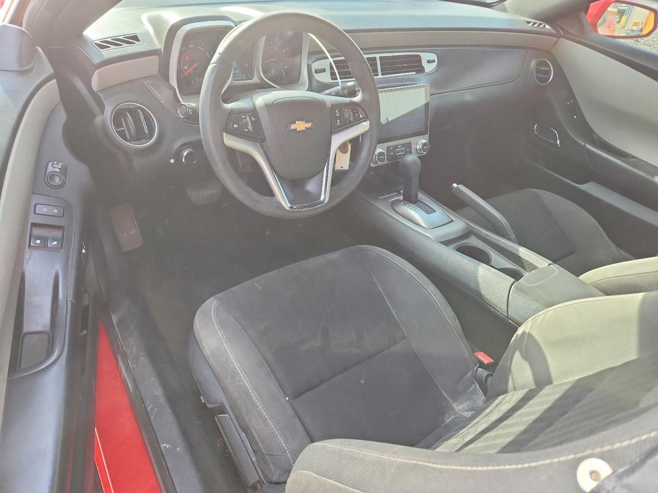2015 Chevrolet Camaro Ls Красный vin: 2G1FB1E33F9178151