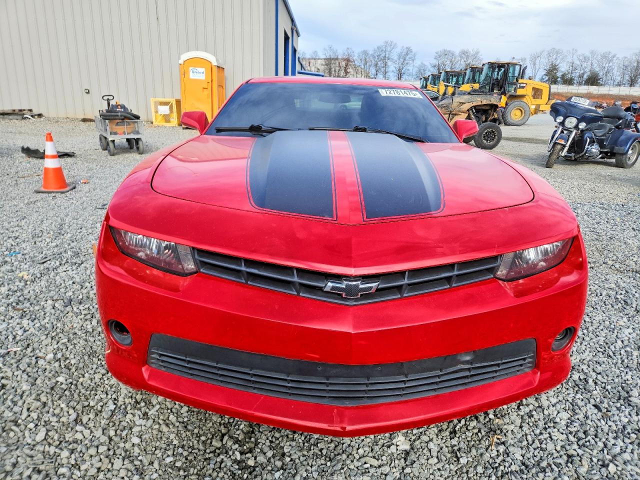 2015 Chevrolet Camaro Ls Красный vin: 2G1FB1E33F9178151