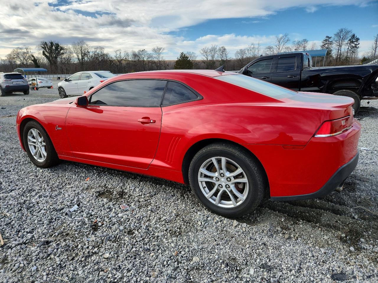 2015 Chevrolet Camaro Ls Красный vin: 2G1FB1E33F9178151