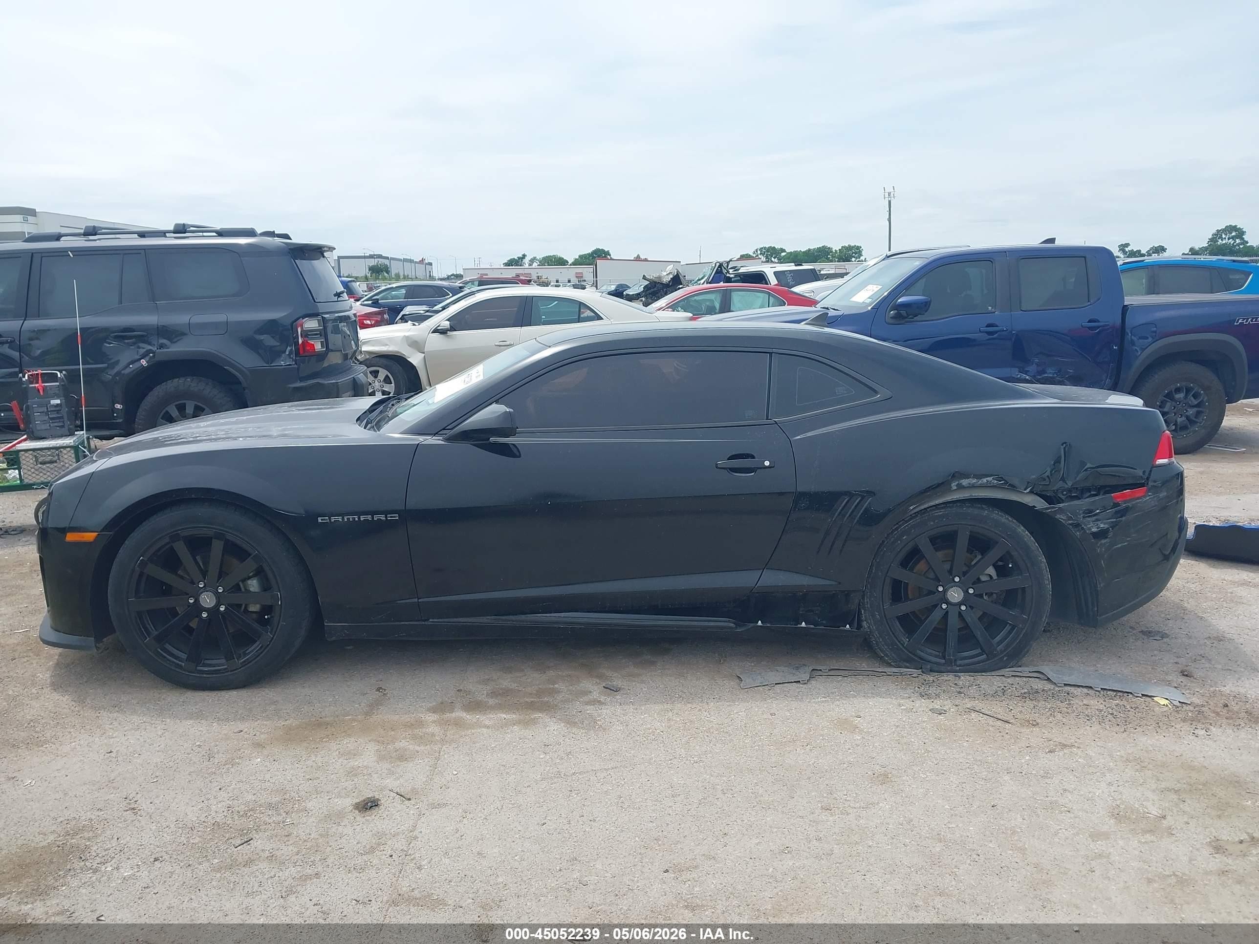 2015 Chevrolet Camaro 2ls Черный vin: 2G1FB1E33F9182068