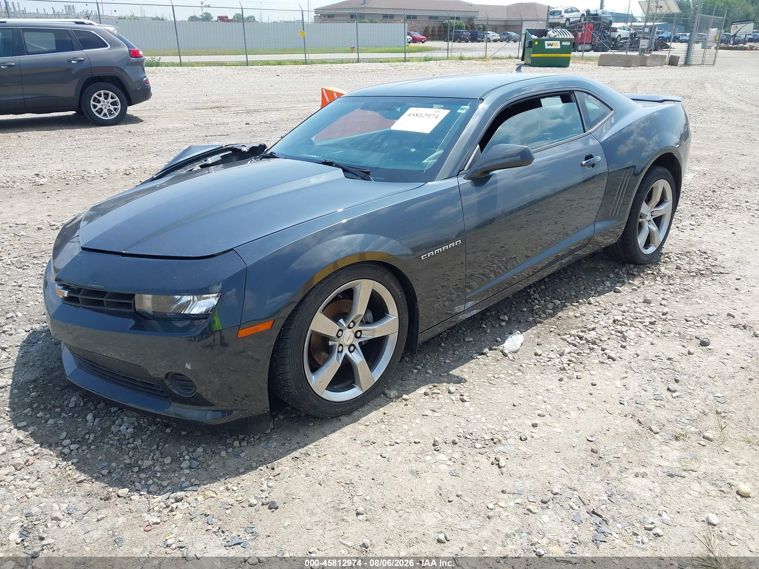 2015 Chevrolet Camaro 2ls Gray vin: 2G1FB1E33F9194995