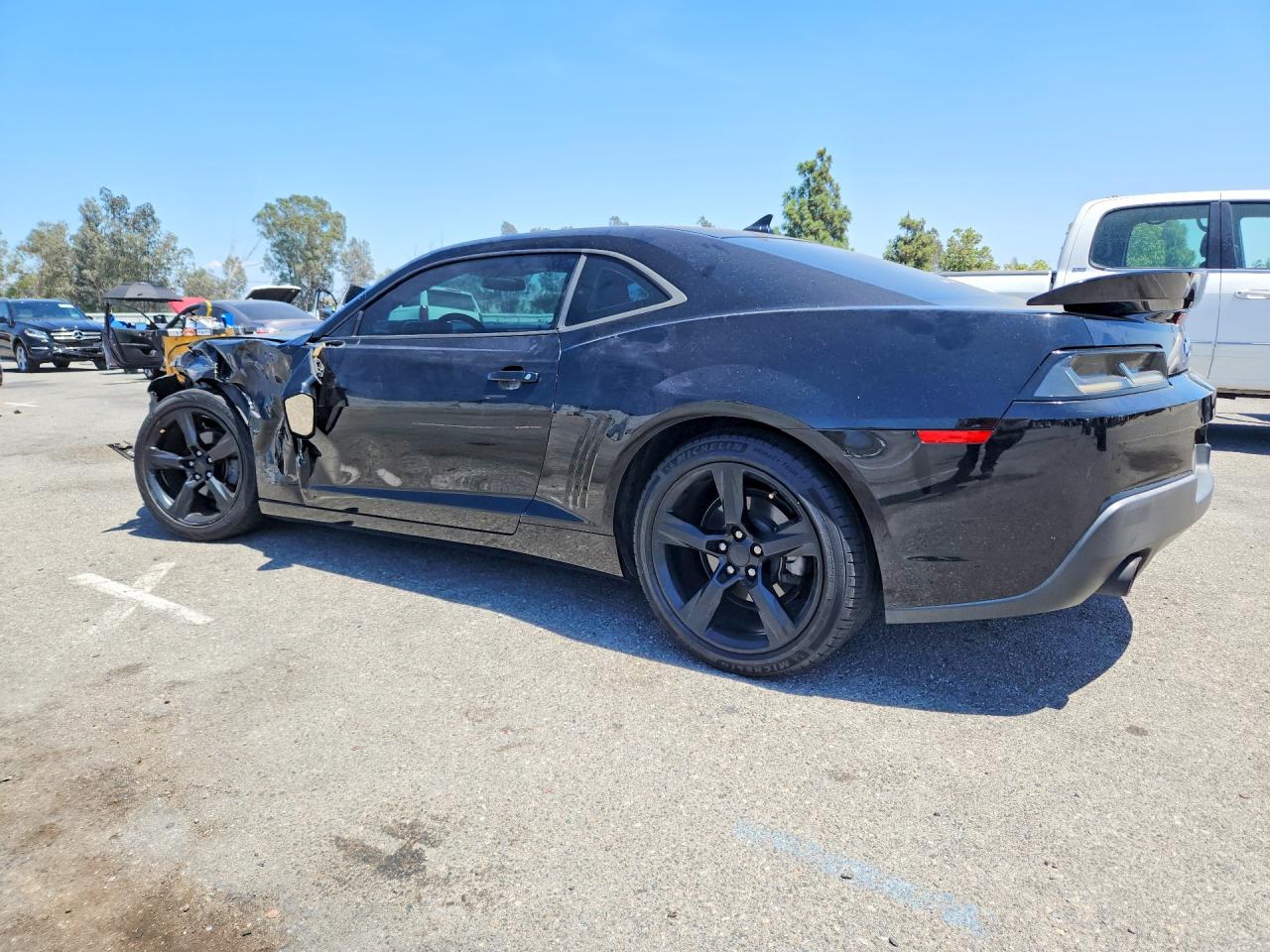 2015 Chevrolet Camaro Ls Черный vin: 2G1FB1E33F9209866