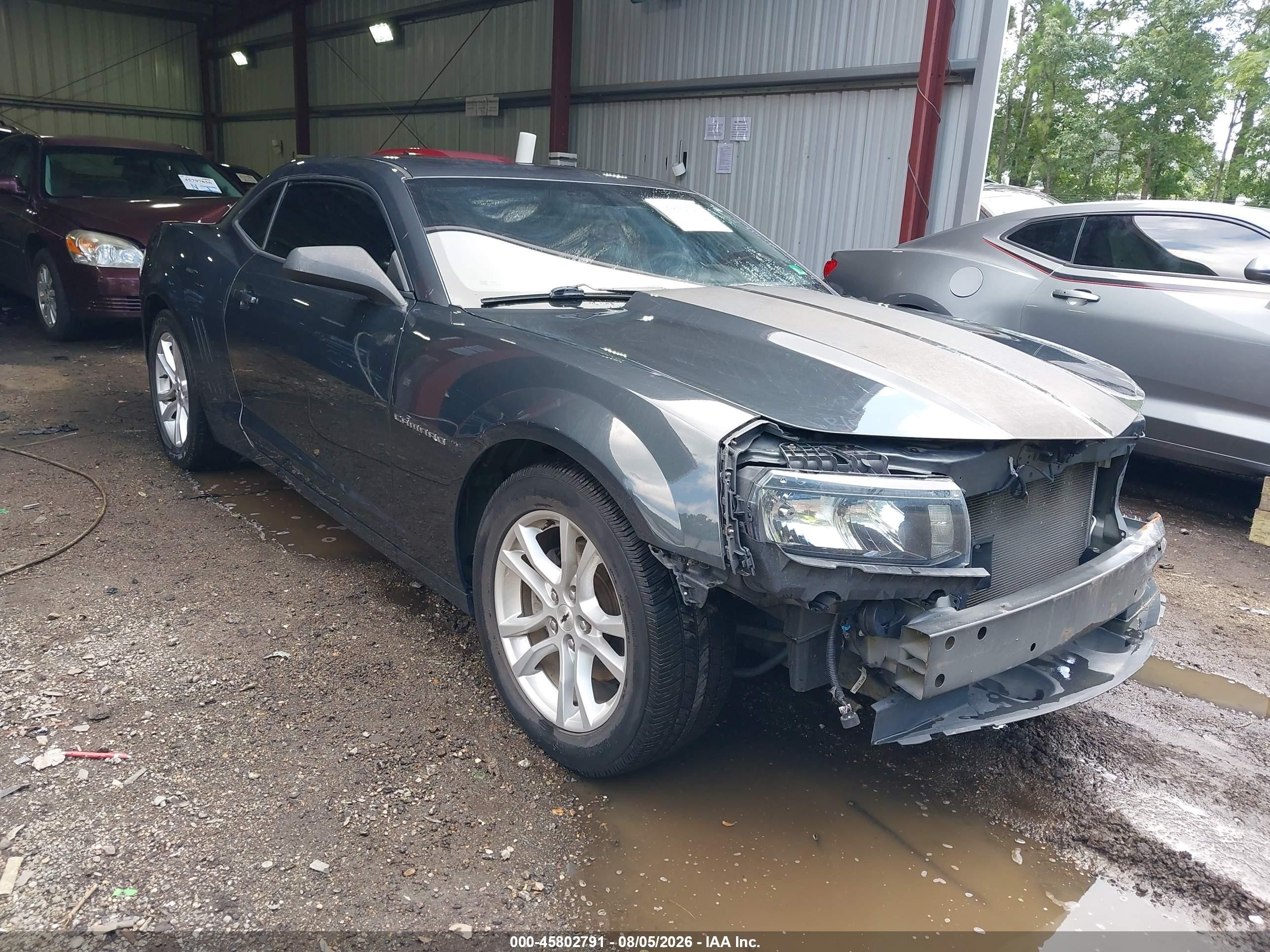 2015 Chevrolet Camaro 2ls Синий vin: 2G1FB1E33F9217014