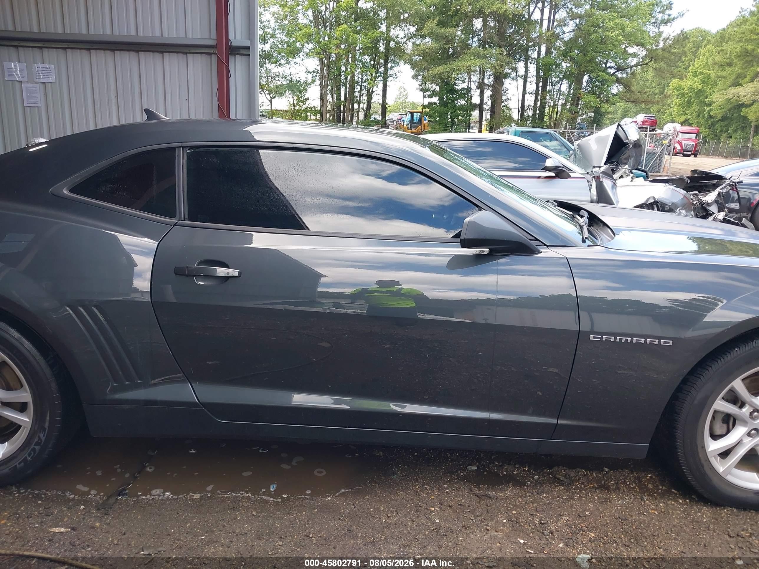 2015 Chevrolet Camaro 2ls Blue vin: 2G1FB1E33F9217014
