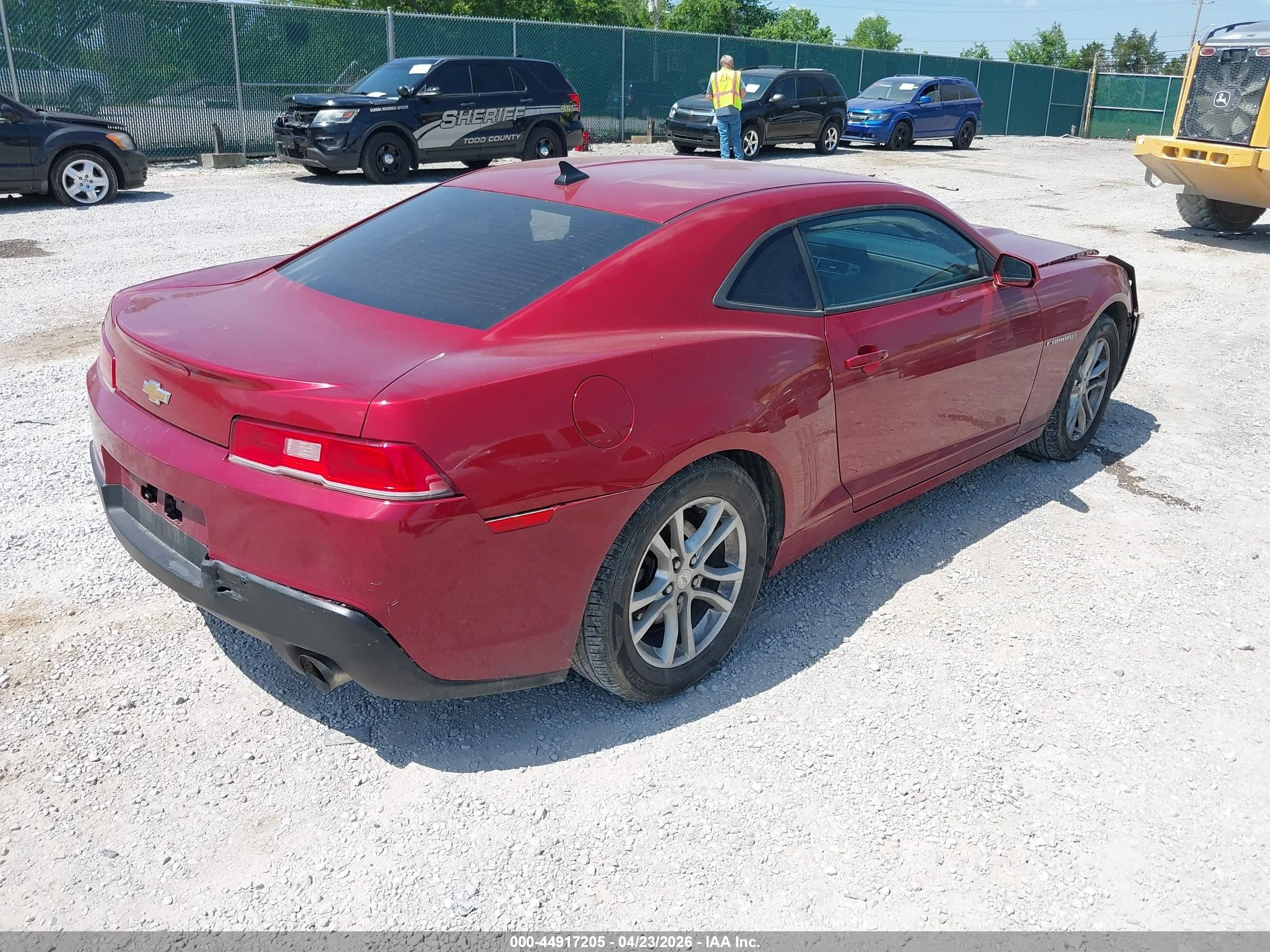 2015 Chevrolet Camaro 2ls Maroon vin: 2G1FB1E33F9217952